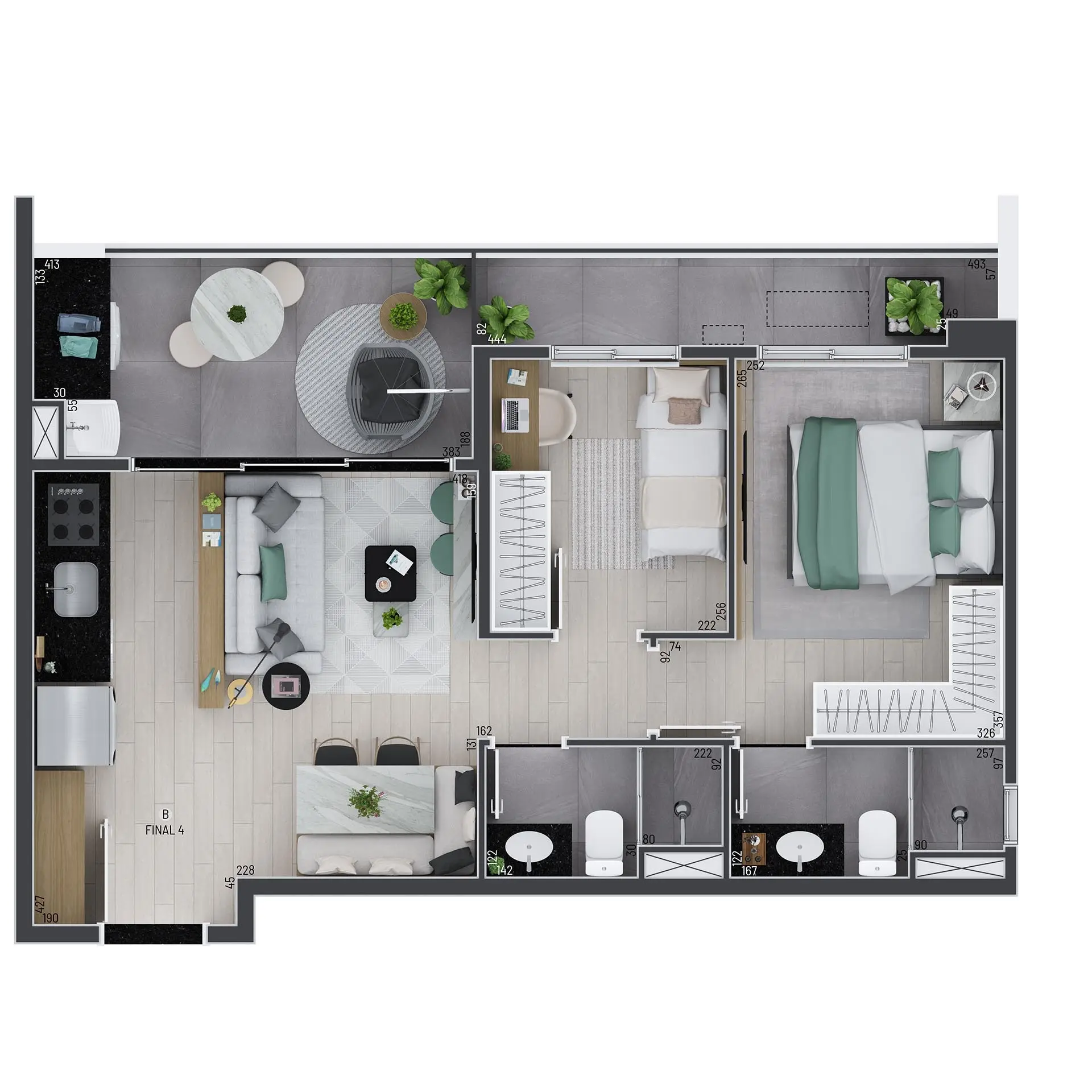 Planta 3 – Trend Vila Madalena