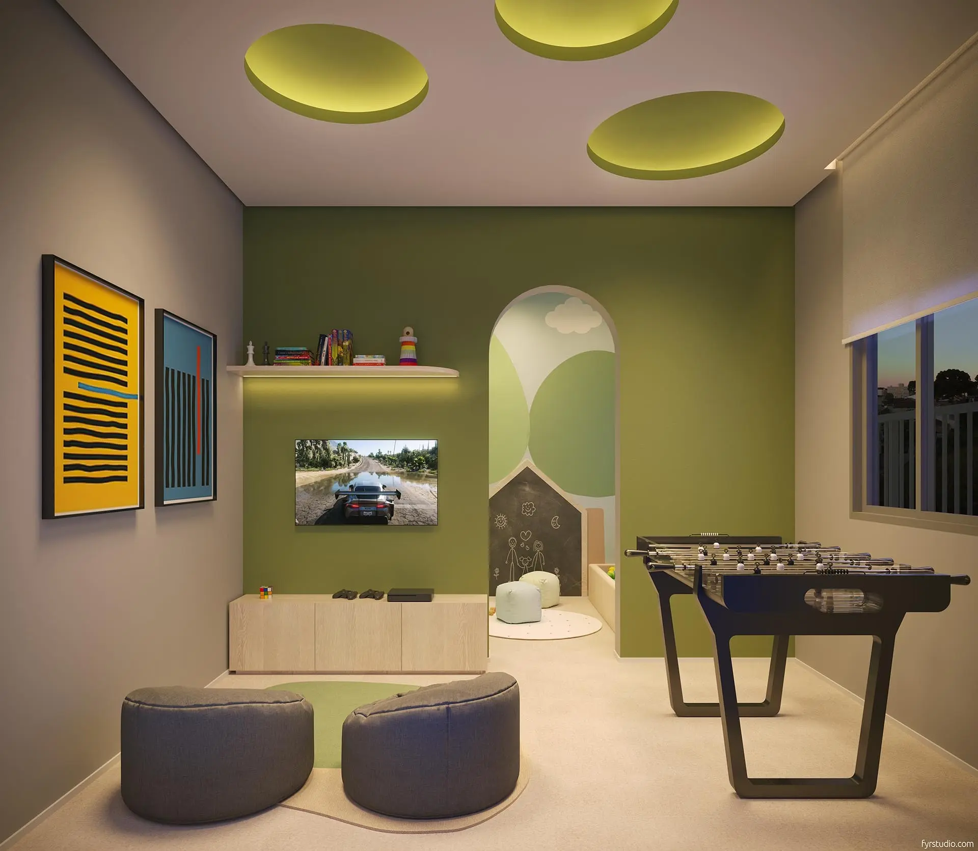 Trend Vila Madalena — área de lazer 7