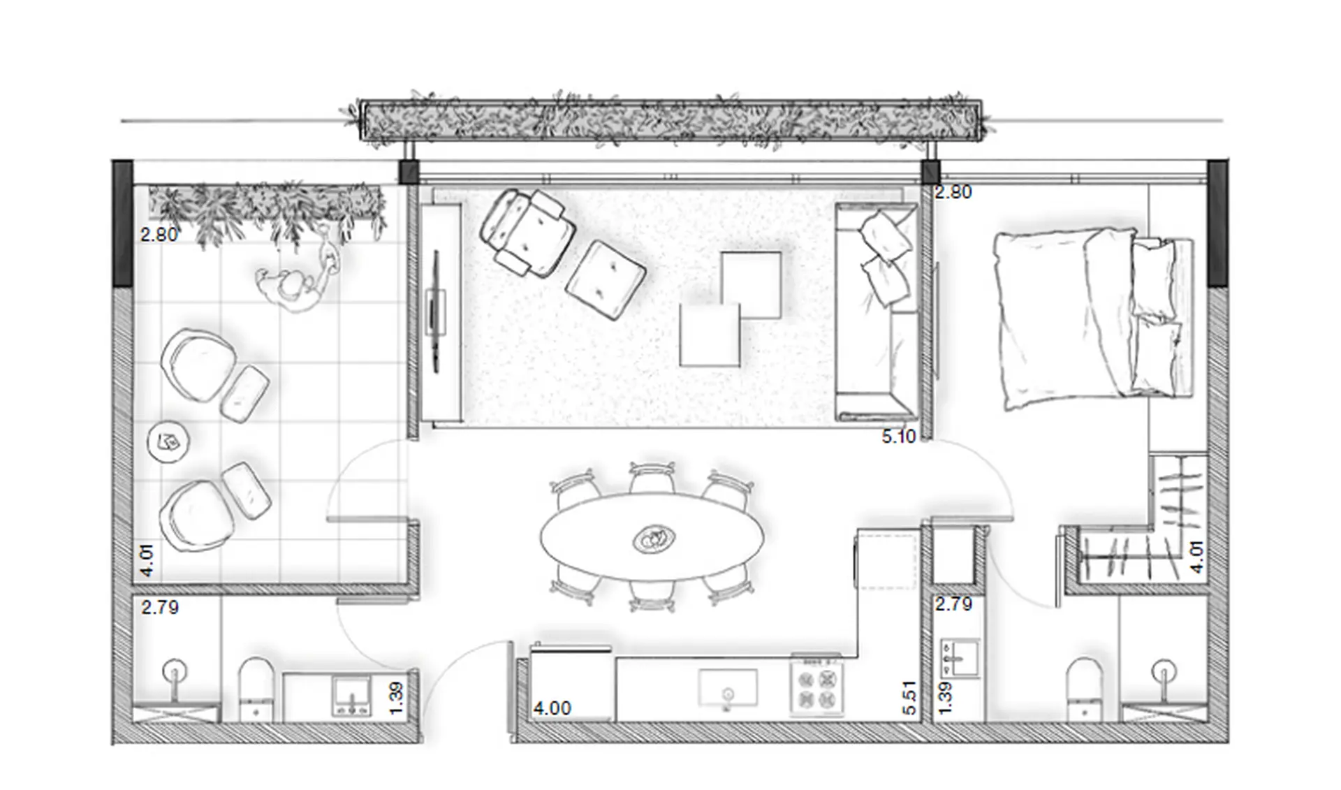 Planta 1 – Tuca