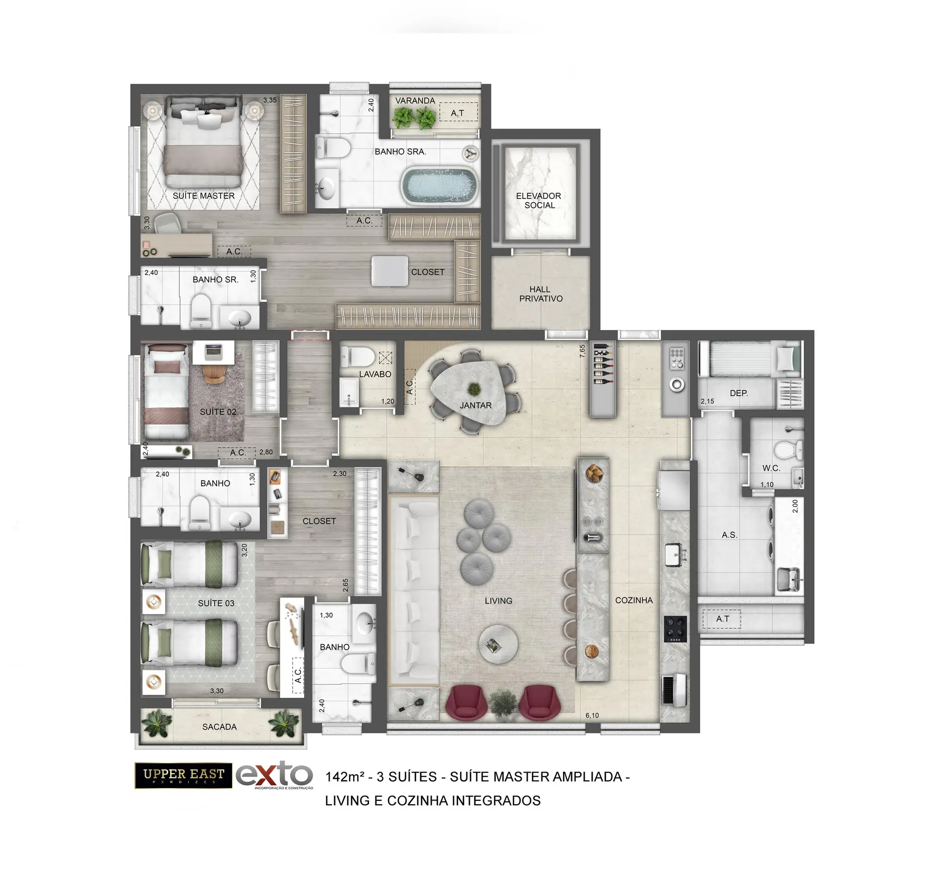 Planta 2 – Upper East Perdizes