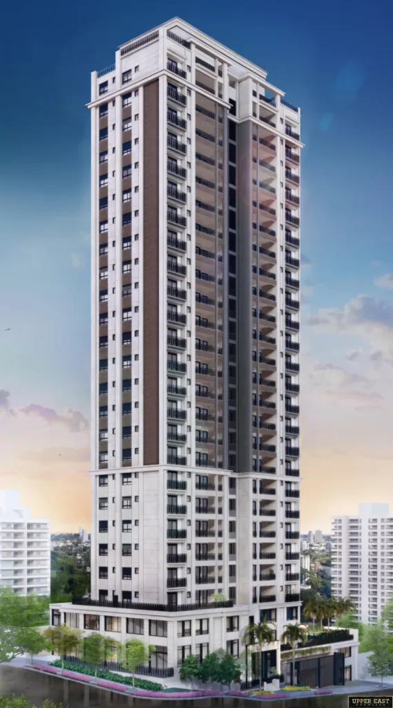 Fachada do empreendimento Upper East Perdizes
