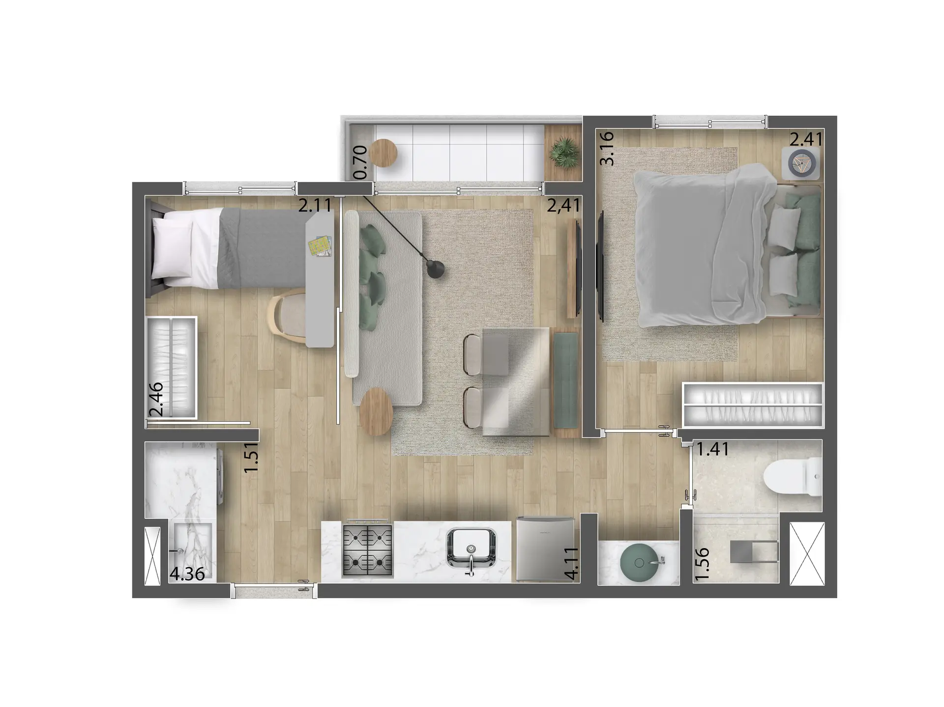 Planta 1 – Viewline Lapa