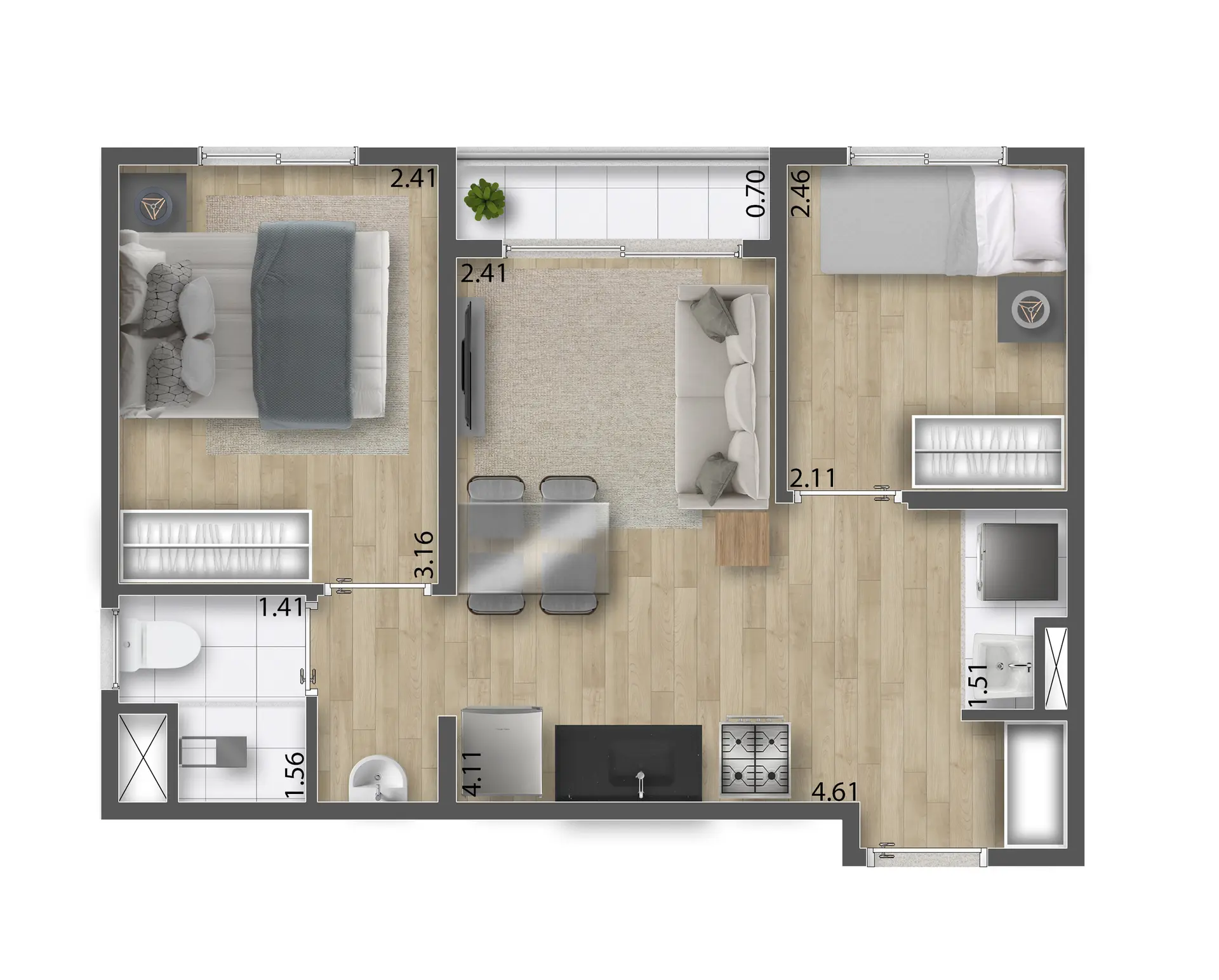 Planta 2 – Viewline Lapa