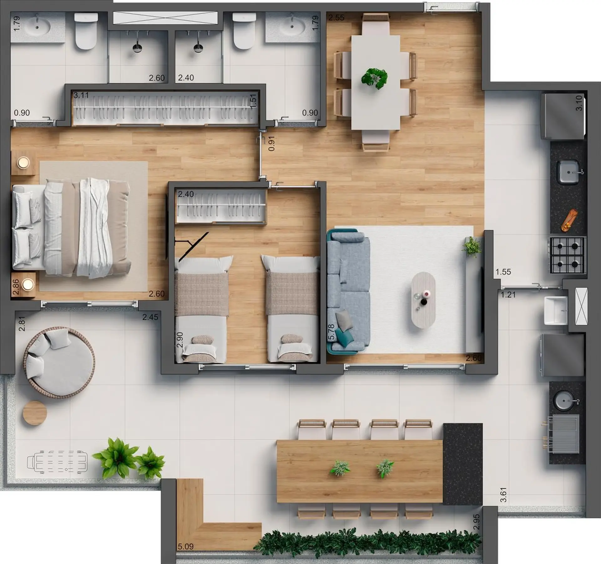 Planta 2 – Villa Pio – Residencial