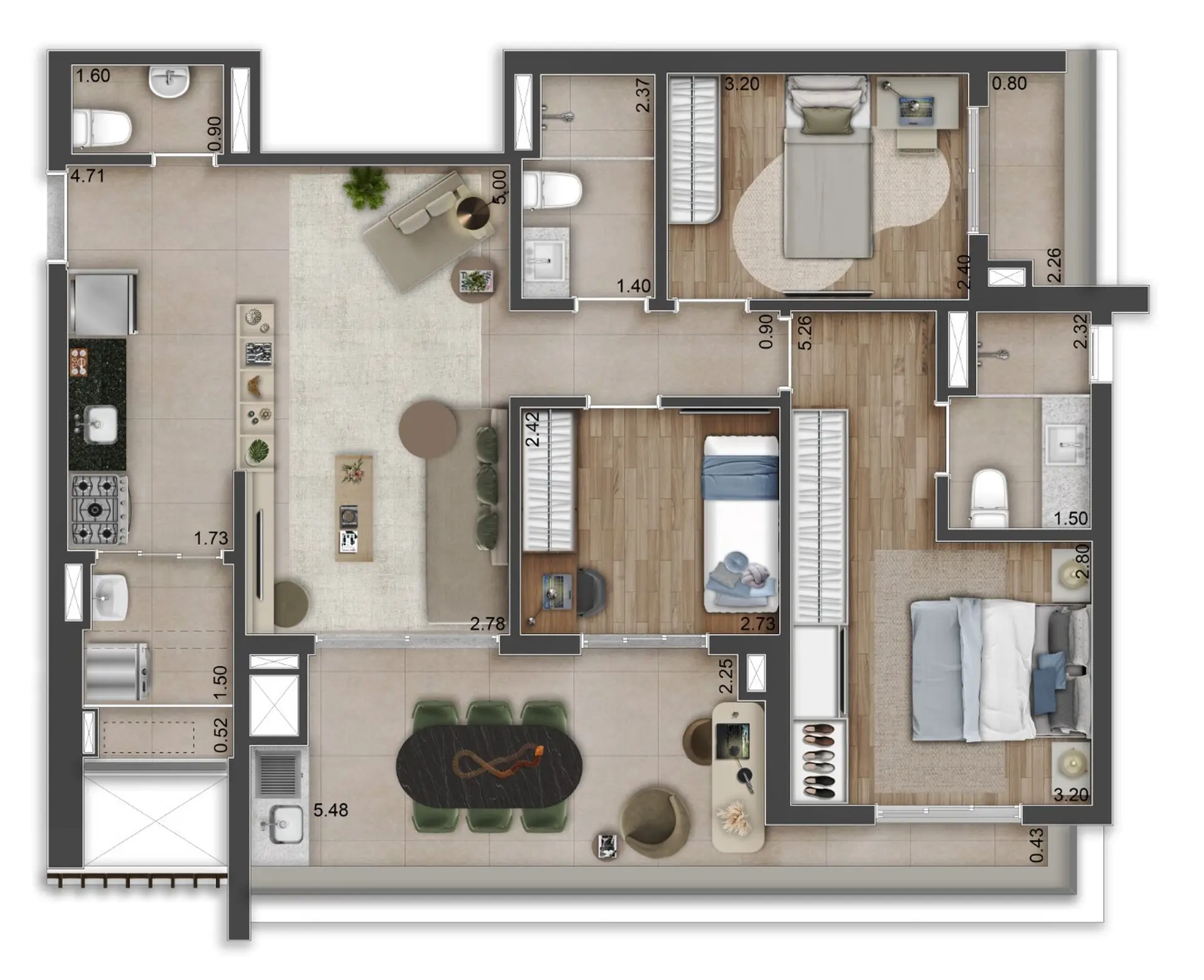 Planta 2 – Vis Vila Mascote
