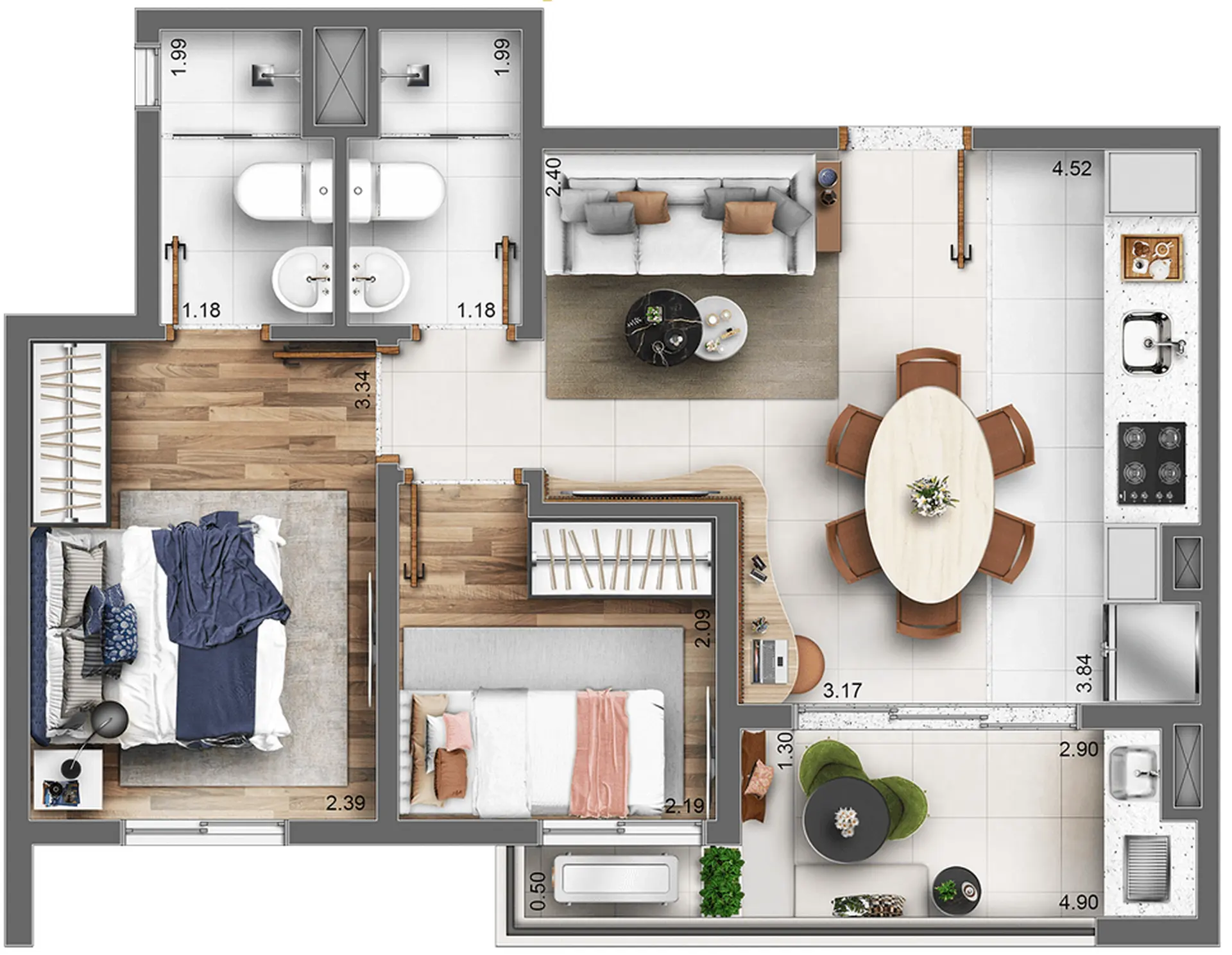 Planta 1 – Vista 553