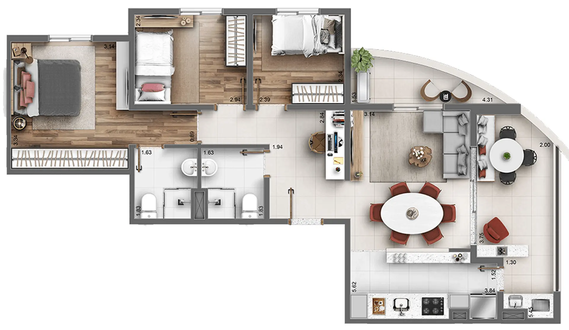 Planta 3 – Vista 553