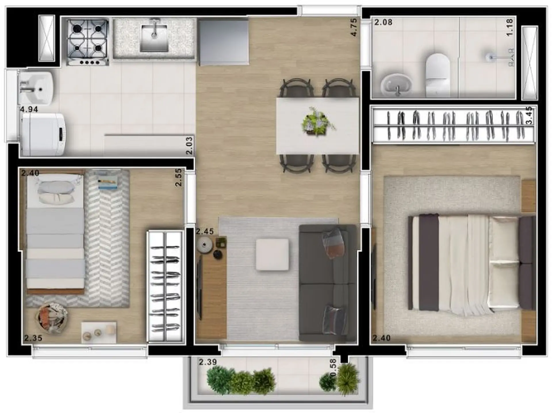 Planta 1 – Viva Smart Freguesia