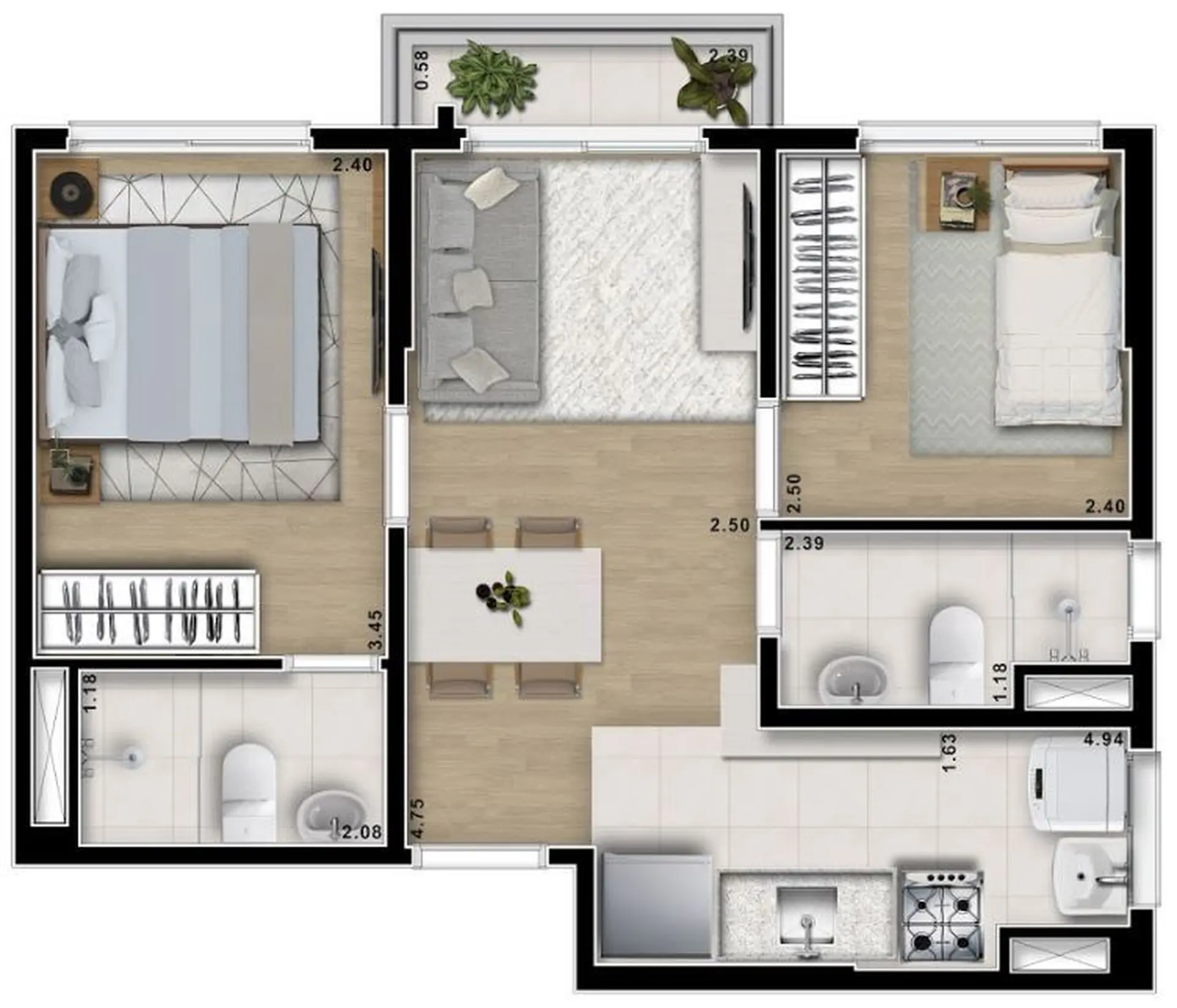 Planta 2 – Viva Smart Freguesia