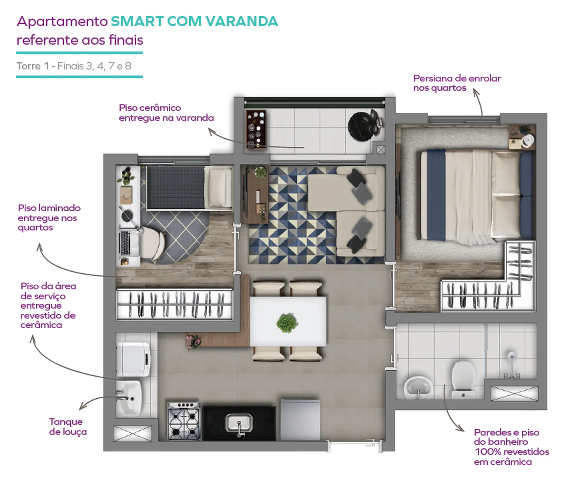 Planta 3 – Vivaz Santa Marina