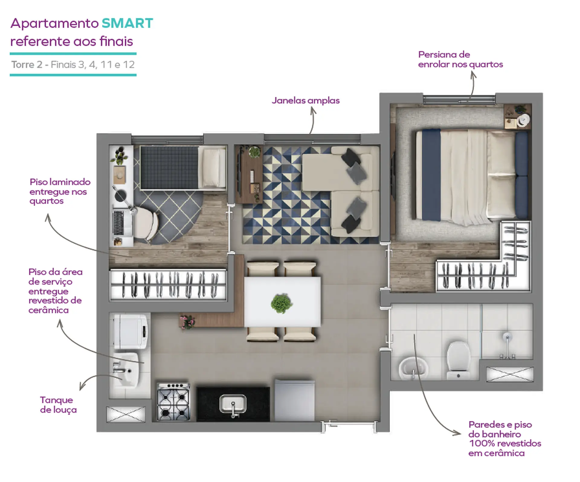 Planta 2 – Vivaz Santa Marina