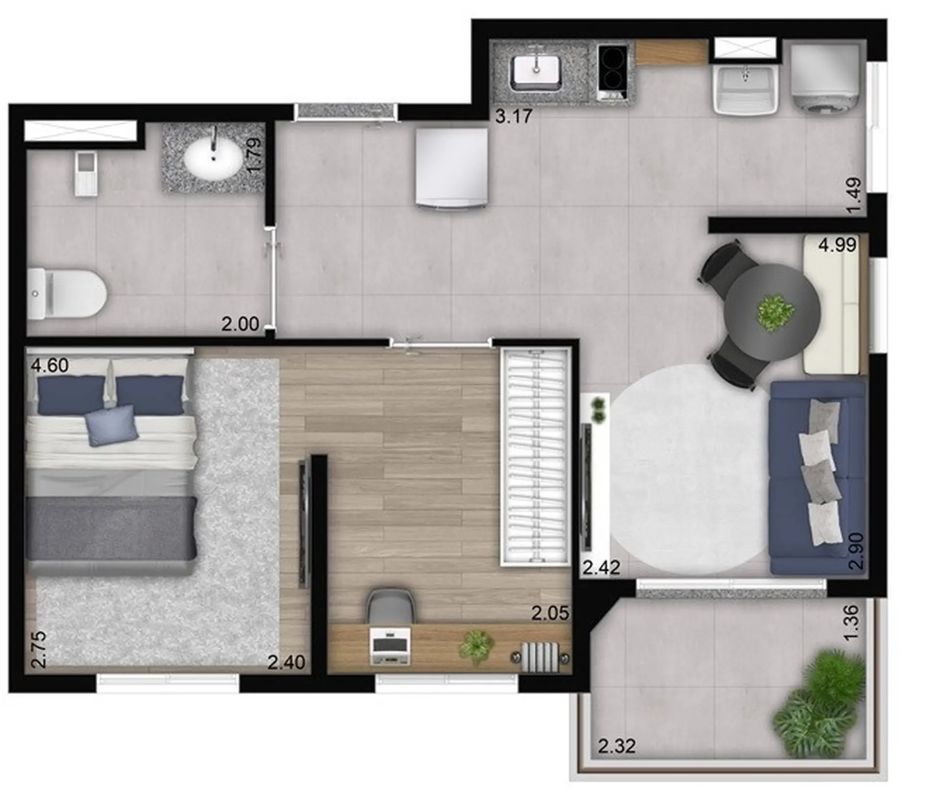 Planta 2 – Welconx Perdizes – Residencial