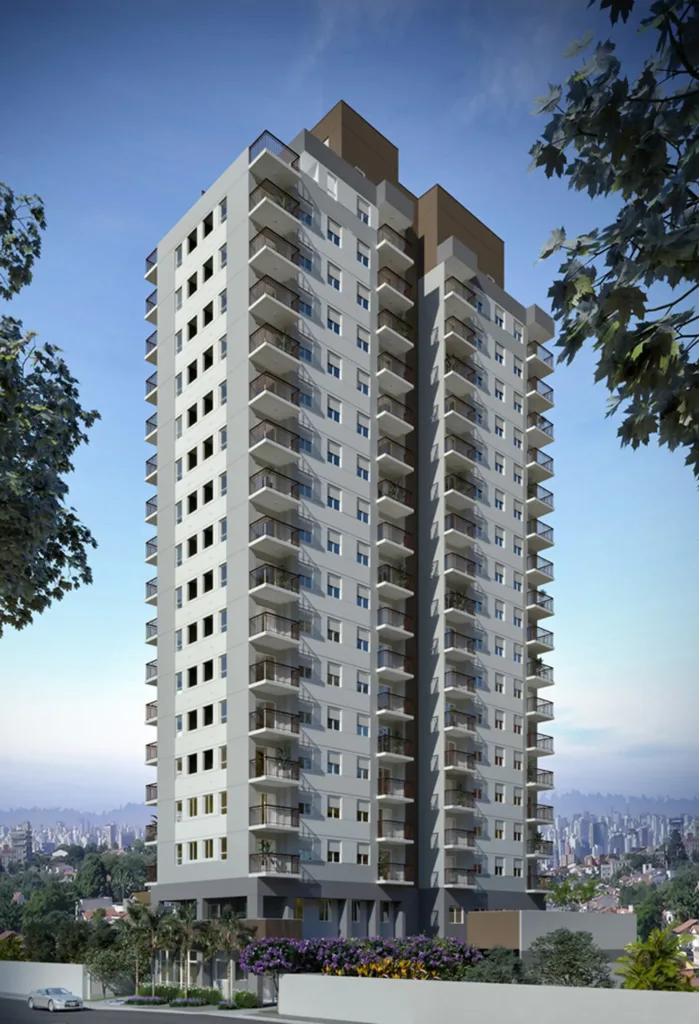 Fachada do empreendimento Welconx Perdizes – Residencial