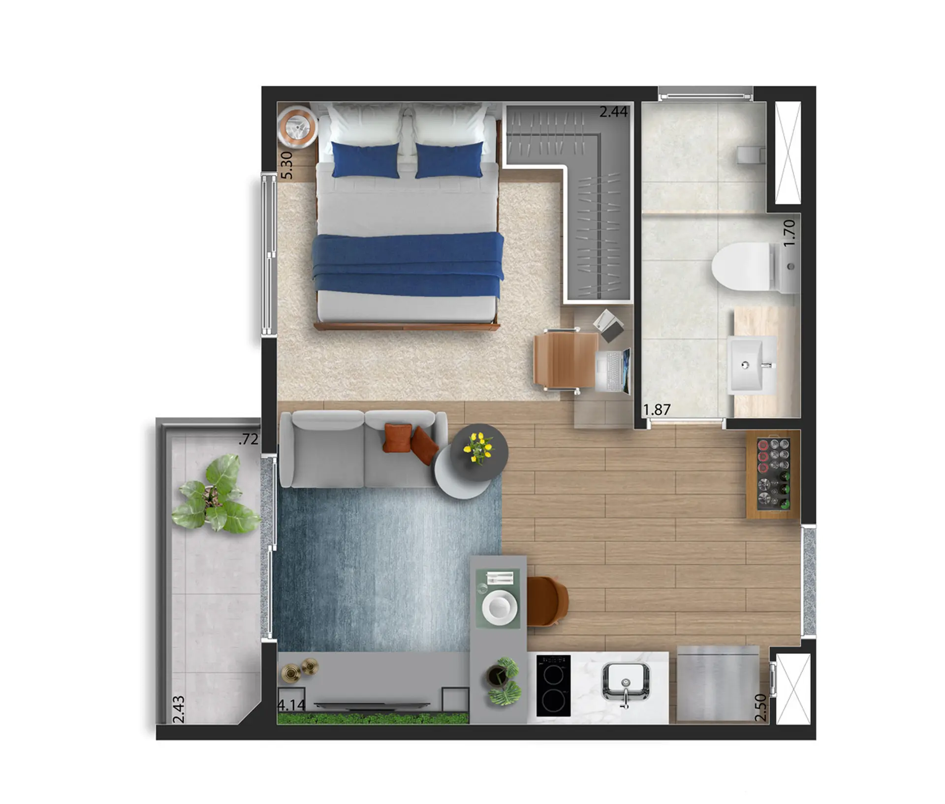 Planta 1 – Welconx Vila Romana