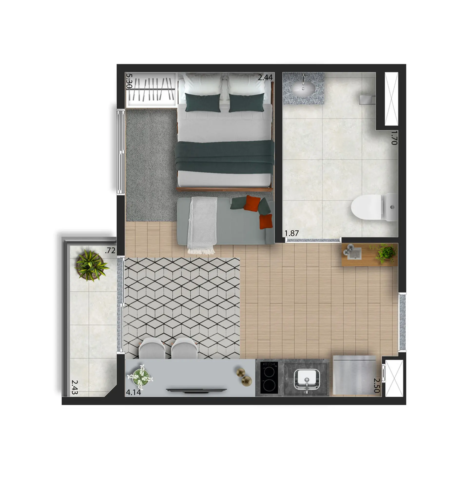 Planta 2 – Welconx Vila Romana