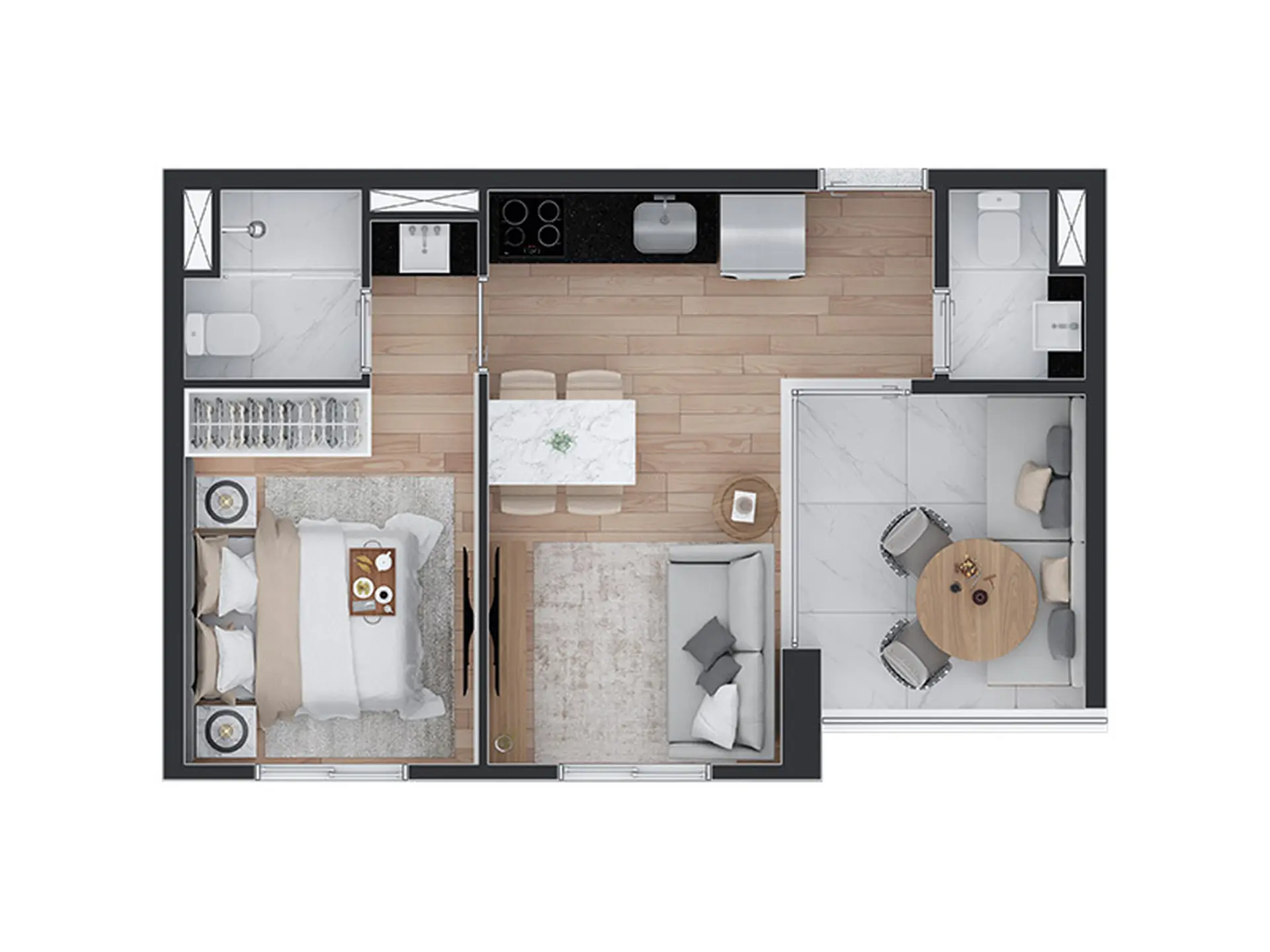 Planta 1 – Absoluto Paraíso