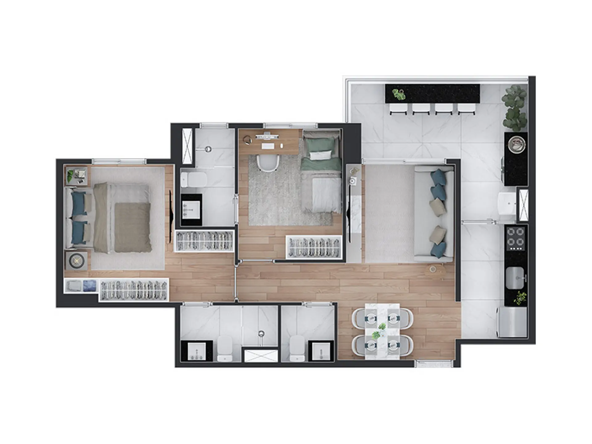 Planta 2 – Absoluto Paraíso