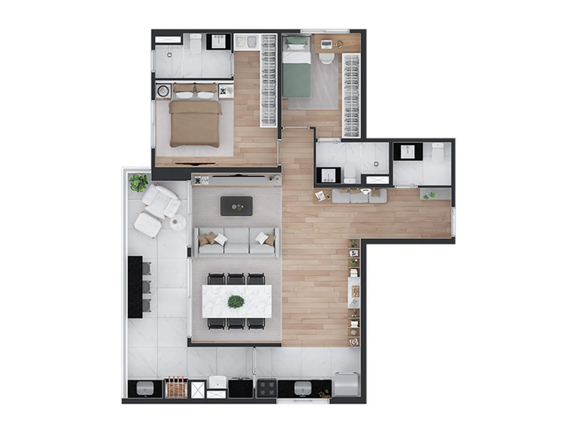 Planta 3 – Absoluto Paraíso