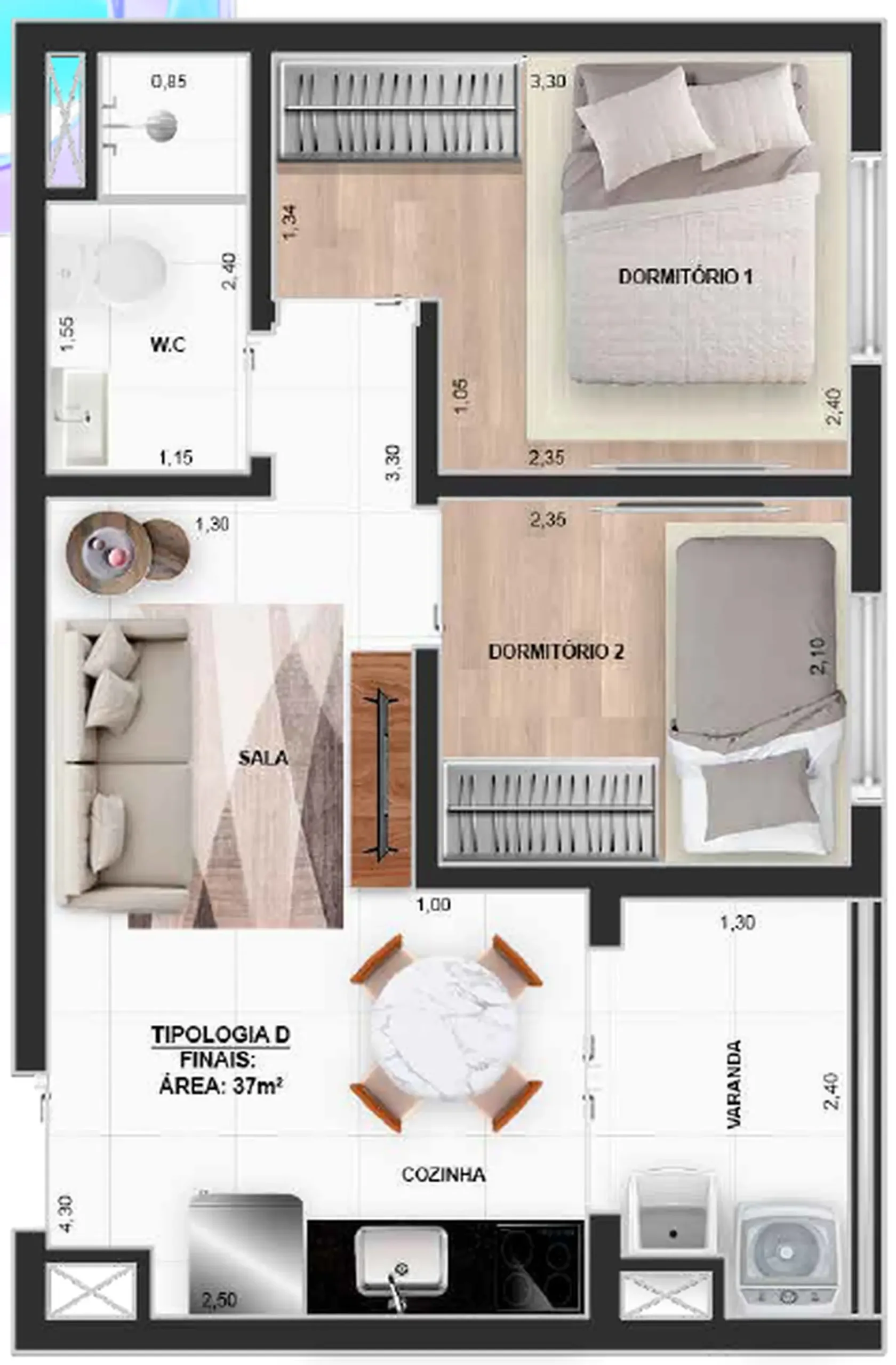 Planta 1 – Ágatha Anália Franco