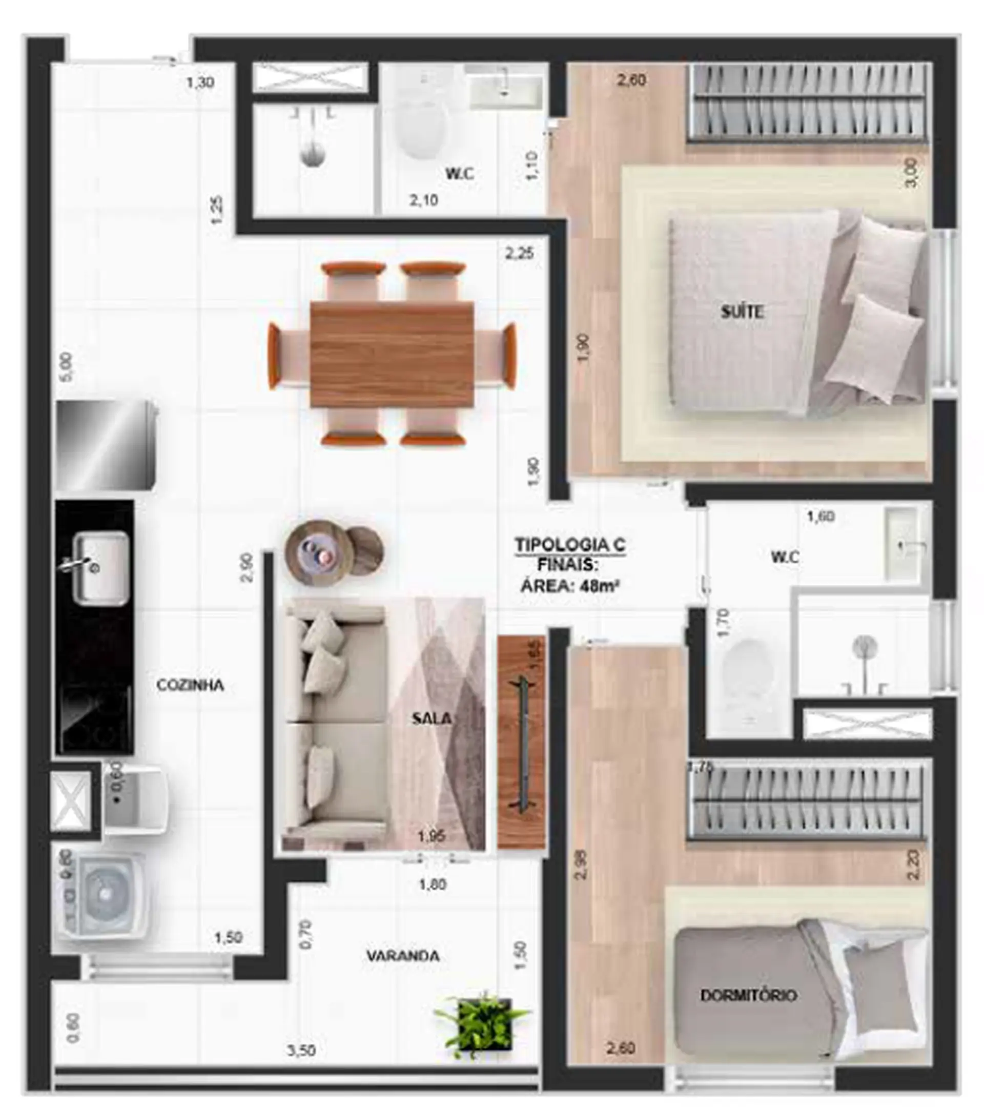 Planta 2 – Ágatha Anália Franco