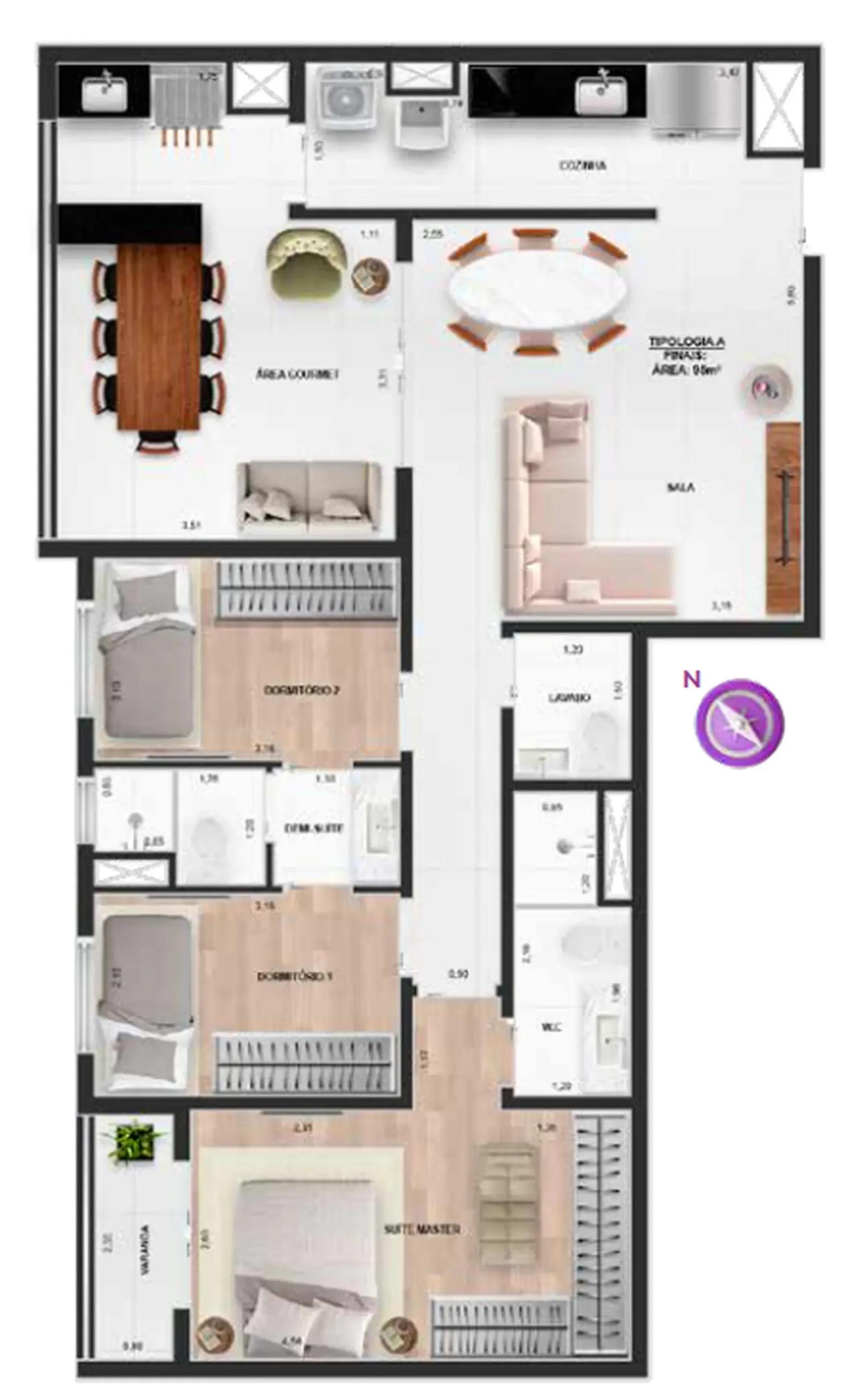 Planta 4 – Ágatha Anália Franco