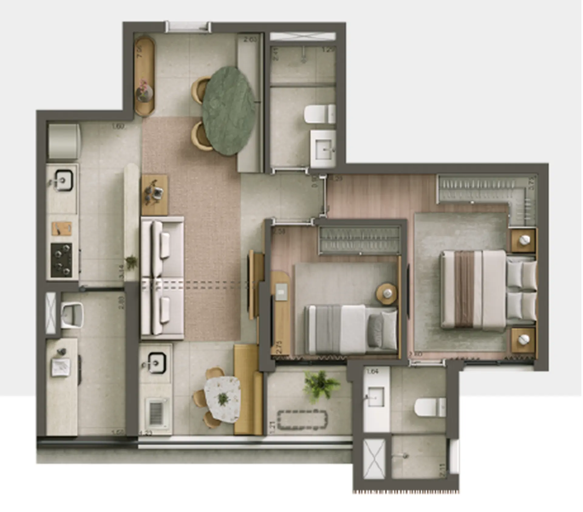 Planta 2 – Alameda 45