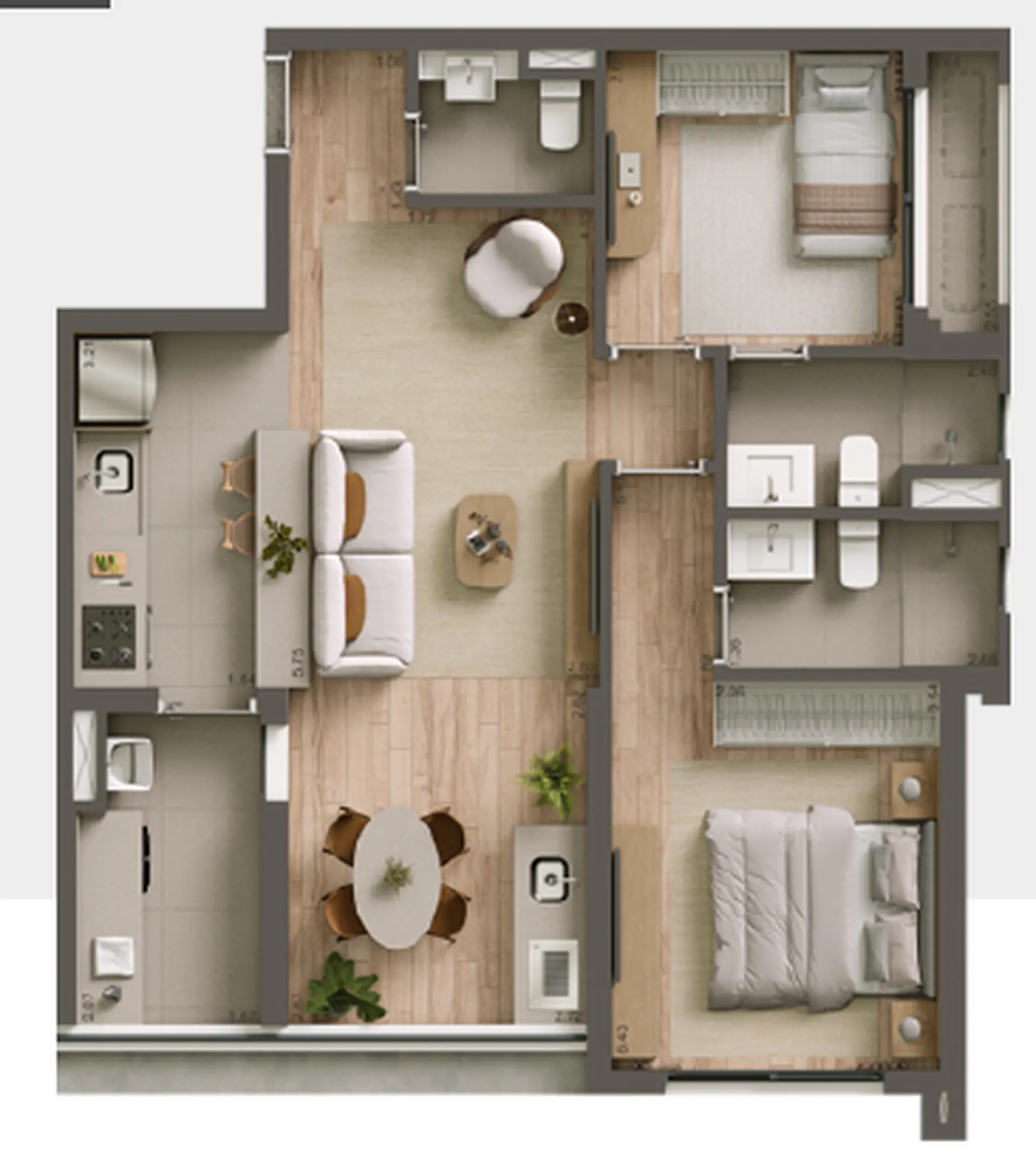 Planta 3 – Alameda 45