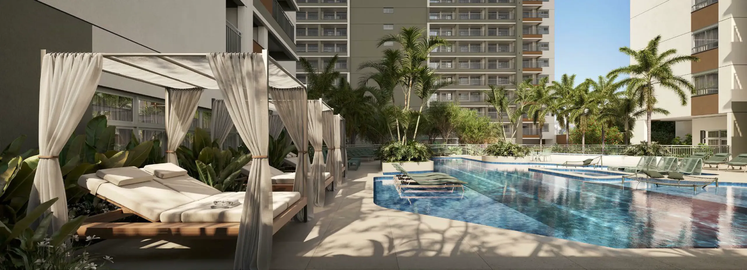 Alameda Tatuapé Condomínio Clube Residences — área de lazer 1