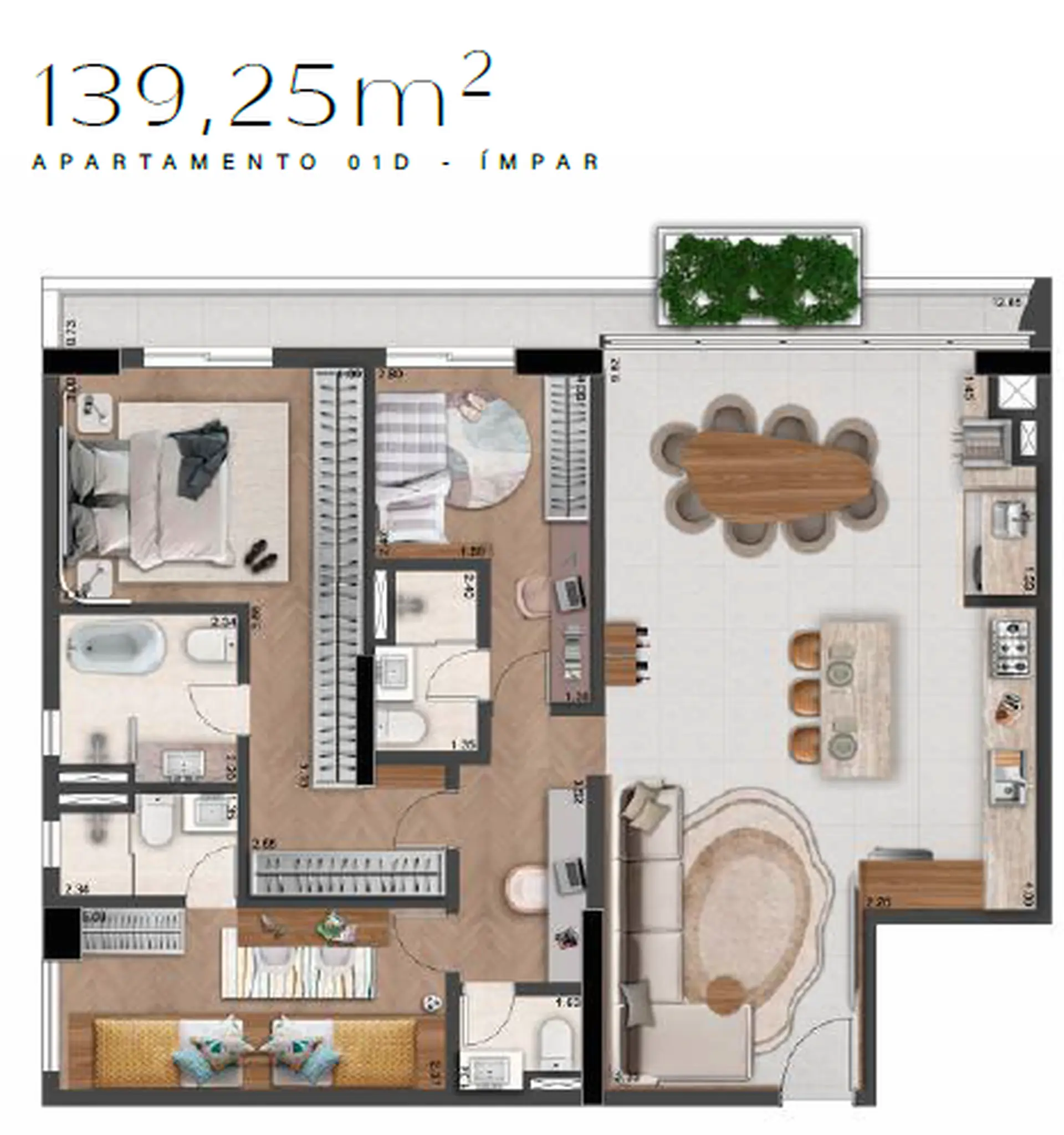 Planta 1 – Alta Floresta