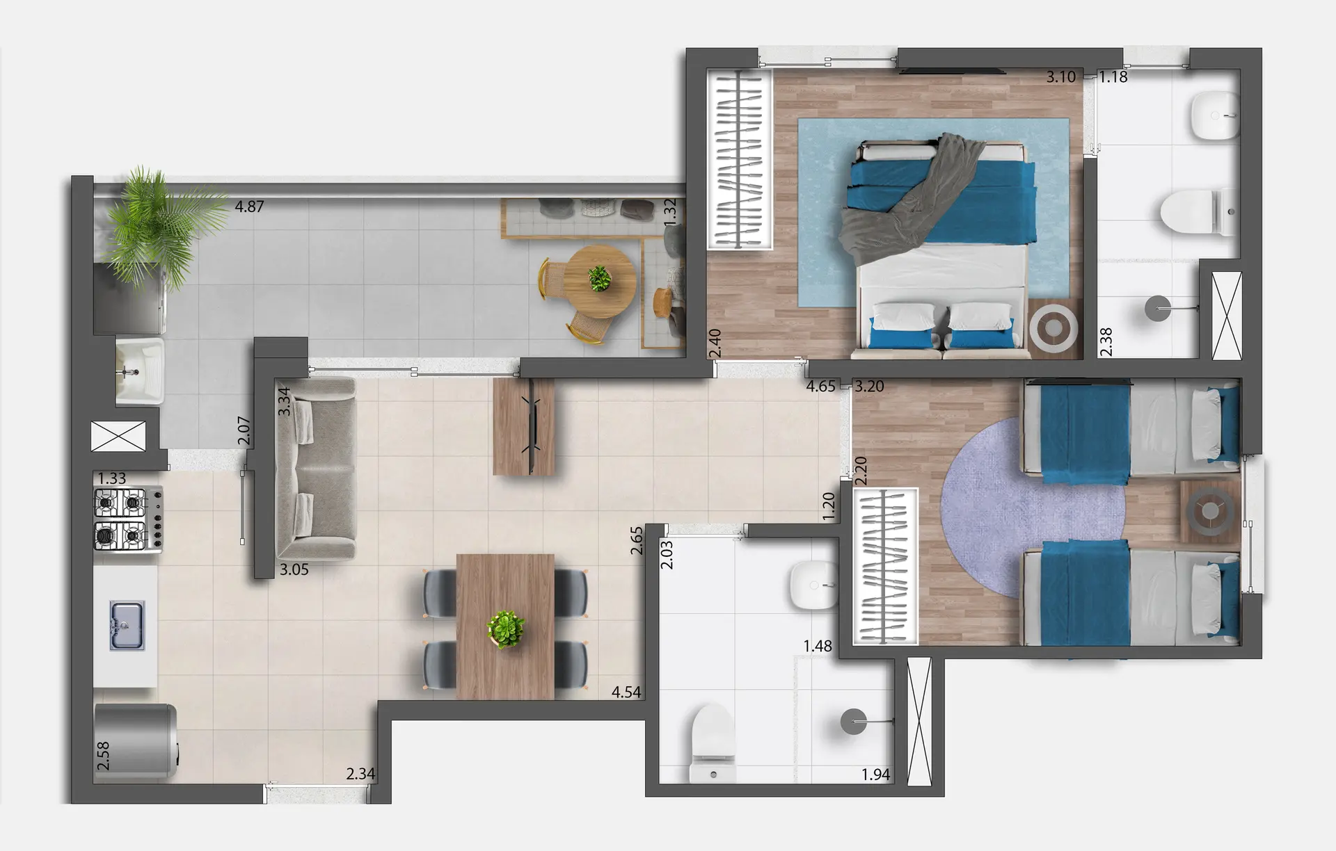 Planta 3 – Altos Santana