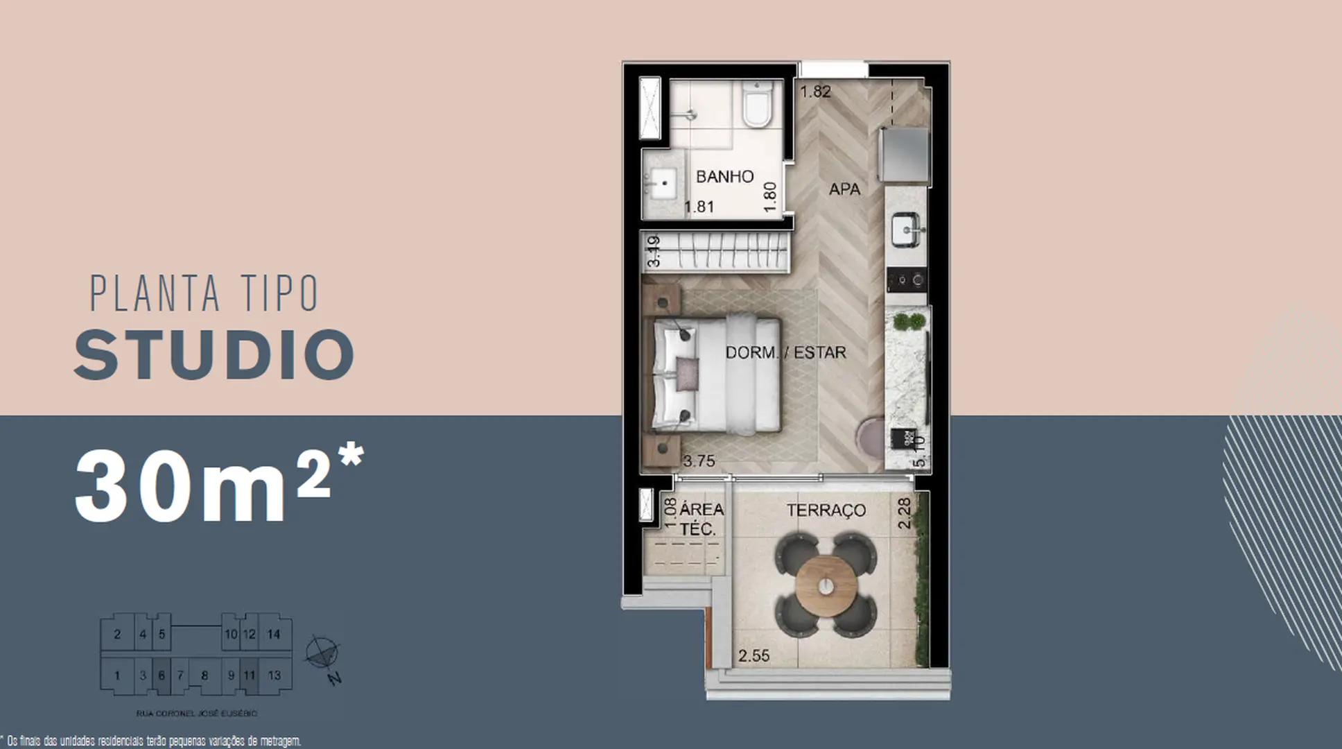 Planta 1 – Ária Higienópolis