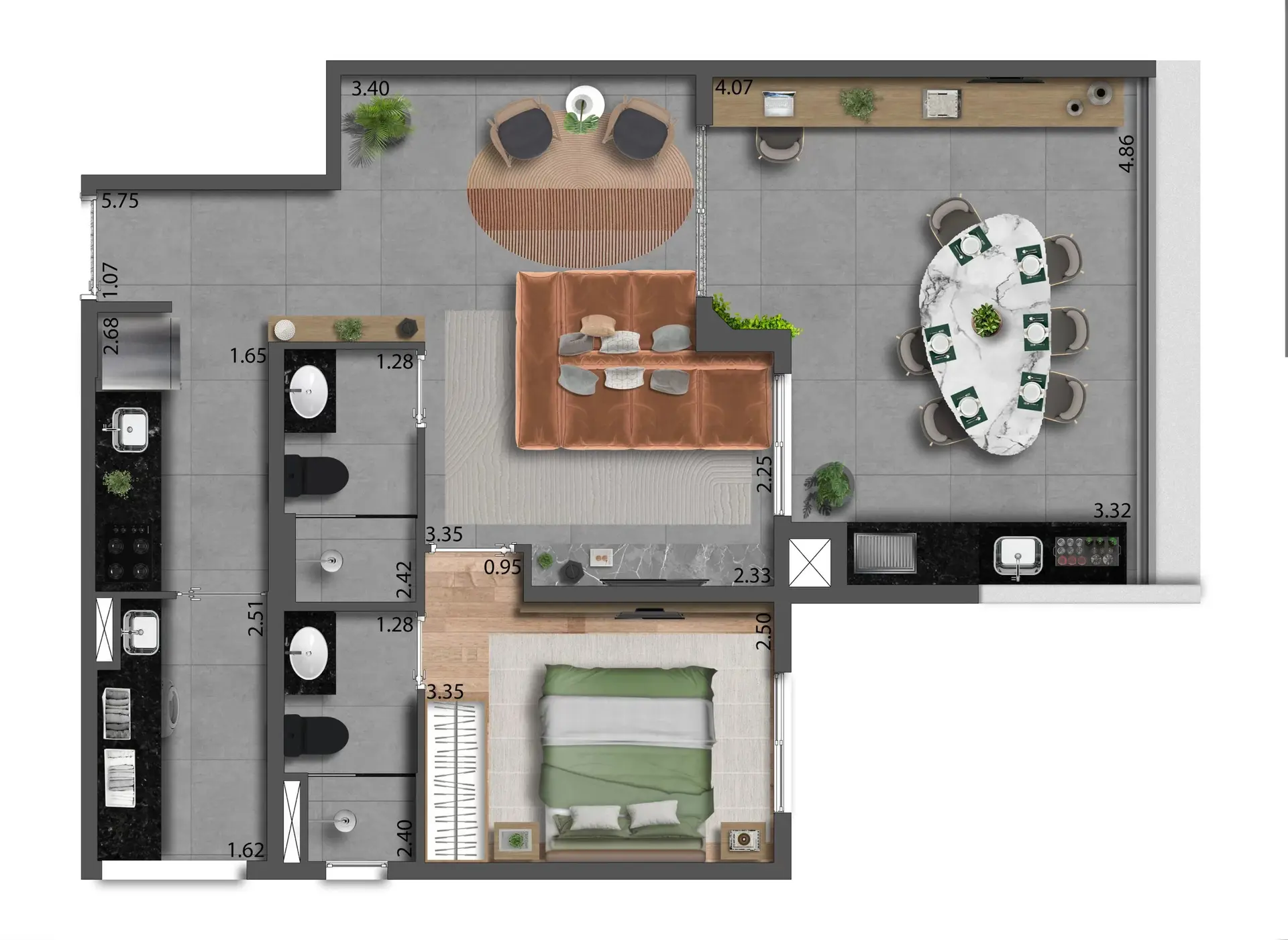 Planta 3 – Aria Mooca