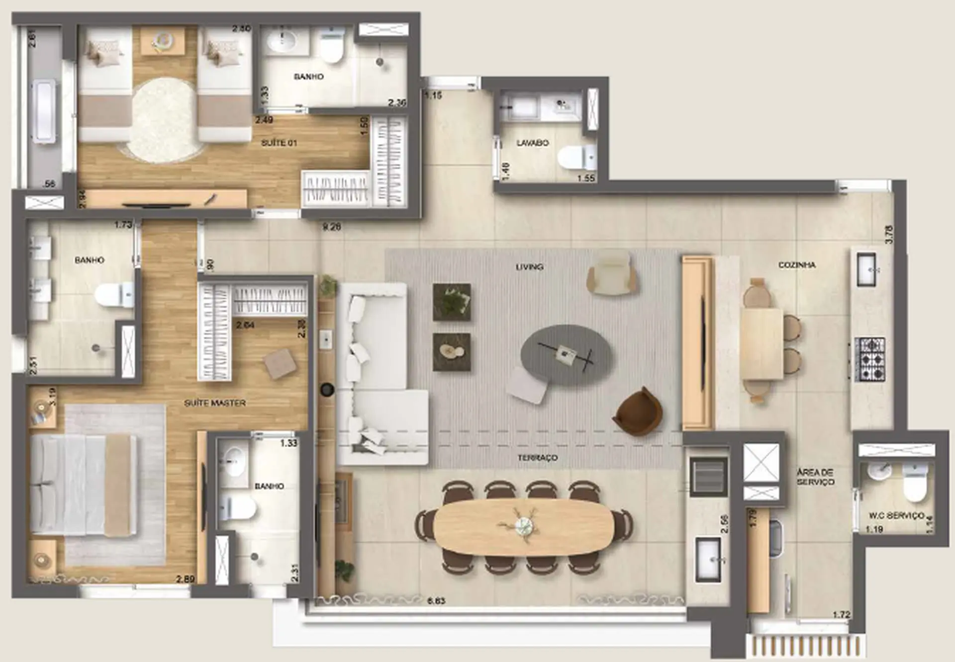 Planta 2 – Arvóz Vila Mariana