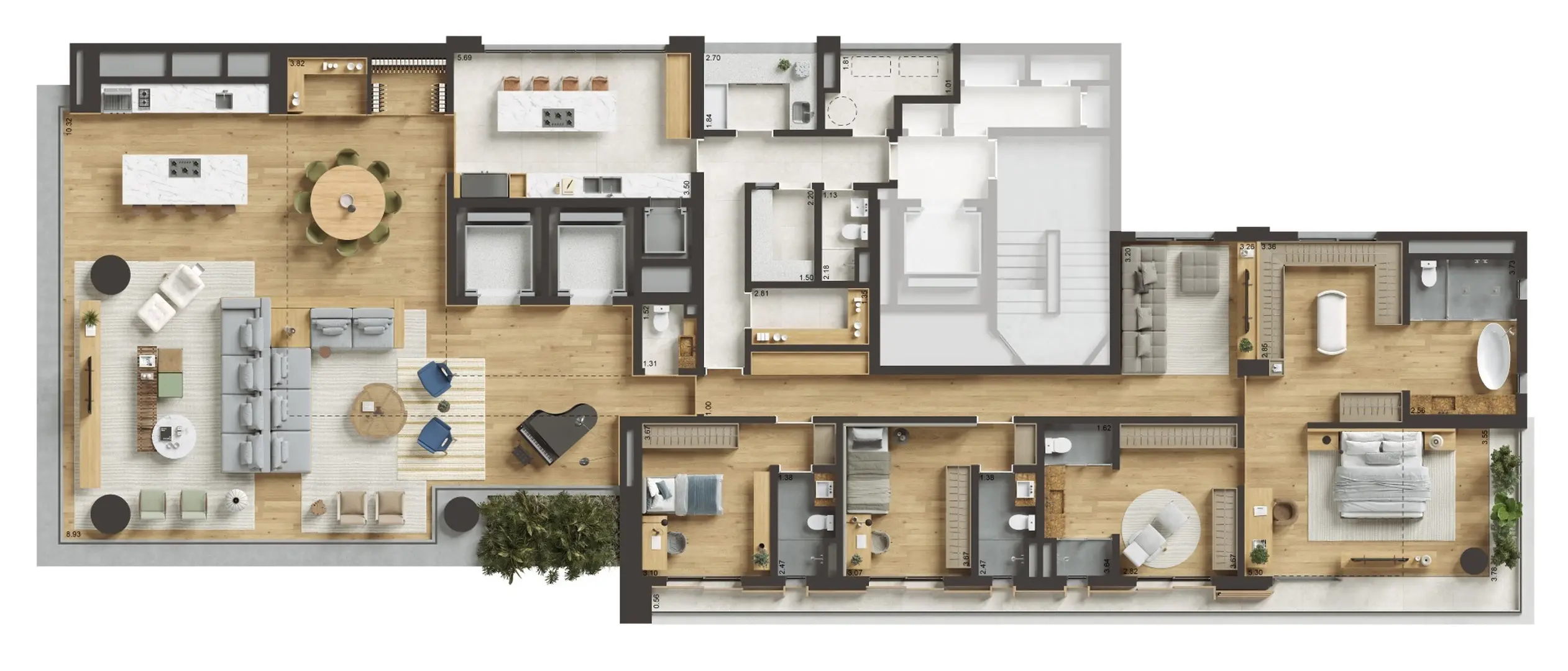 Planta 1 – Beatriz Alto de Pinheiros