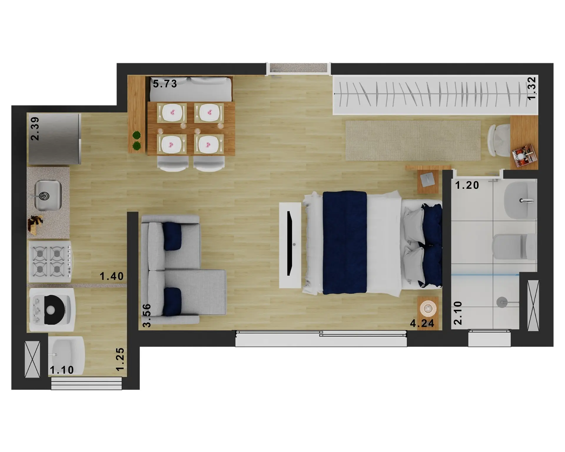 Planta 3 – Bellissimo Mooca