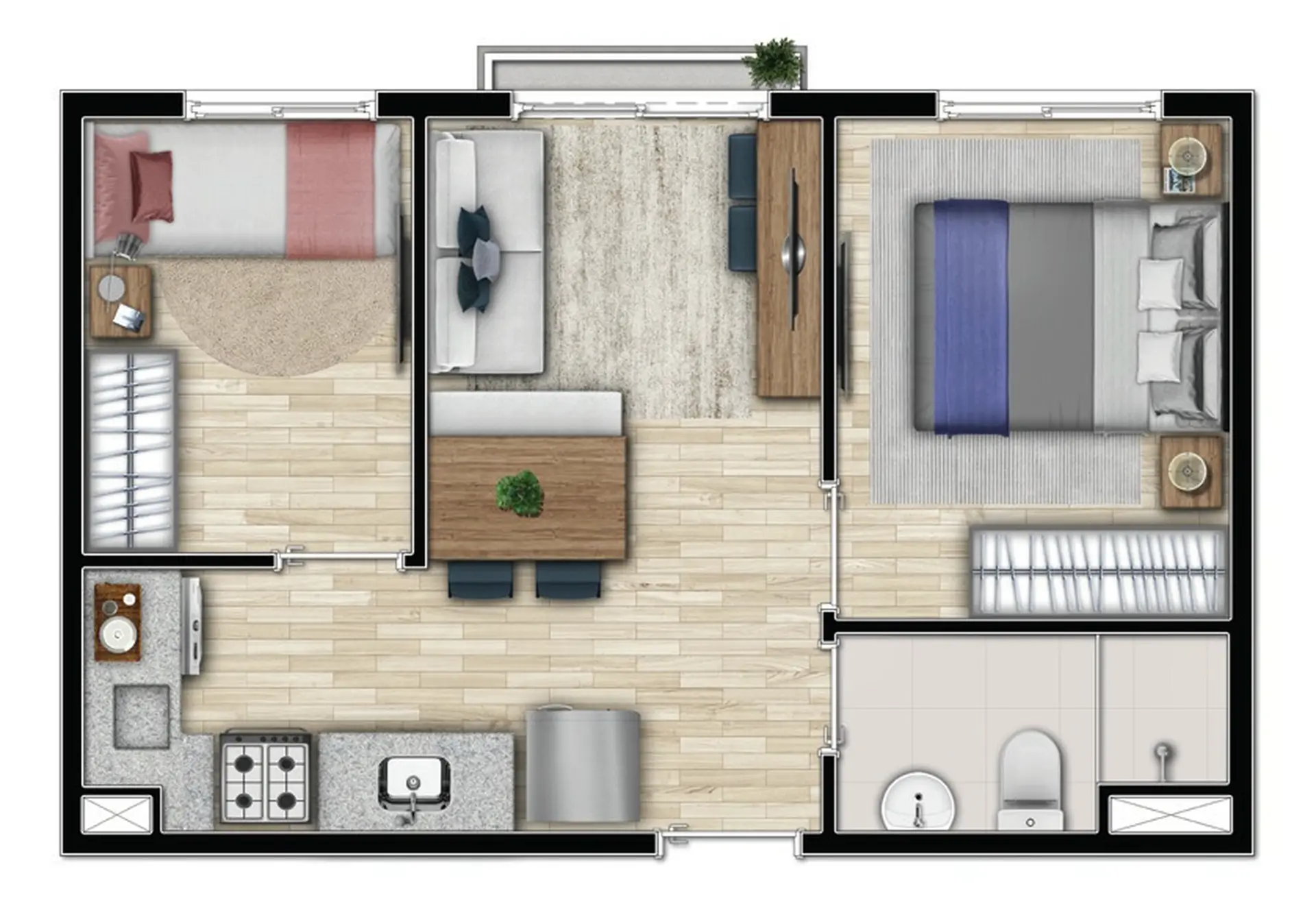 Planta 2 – Bem Viver Paulista