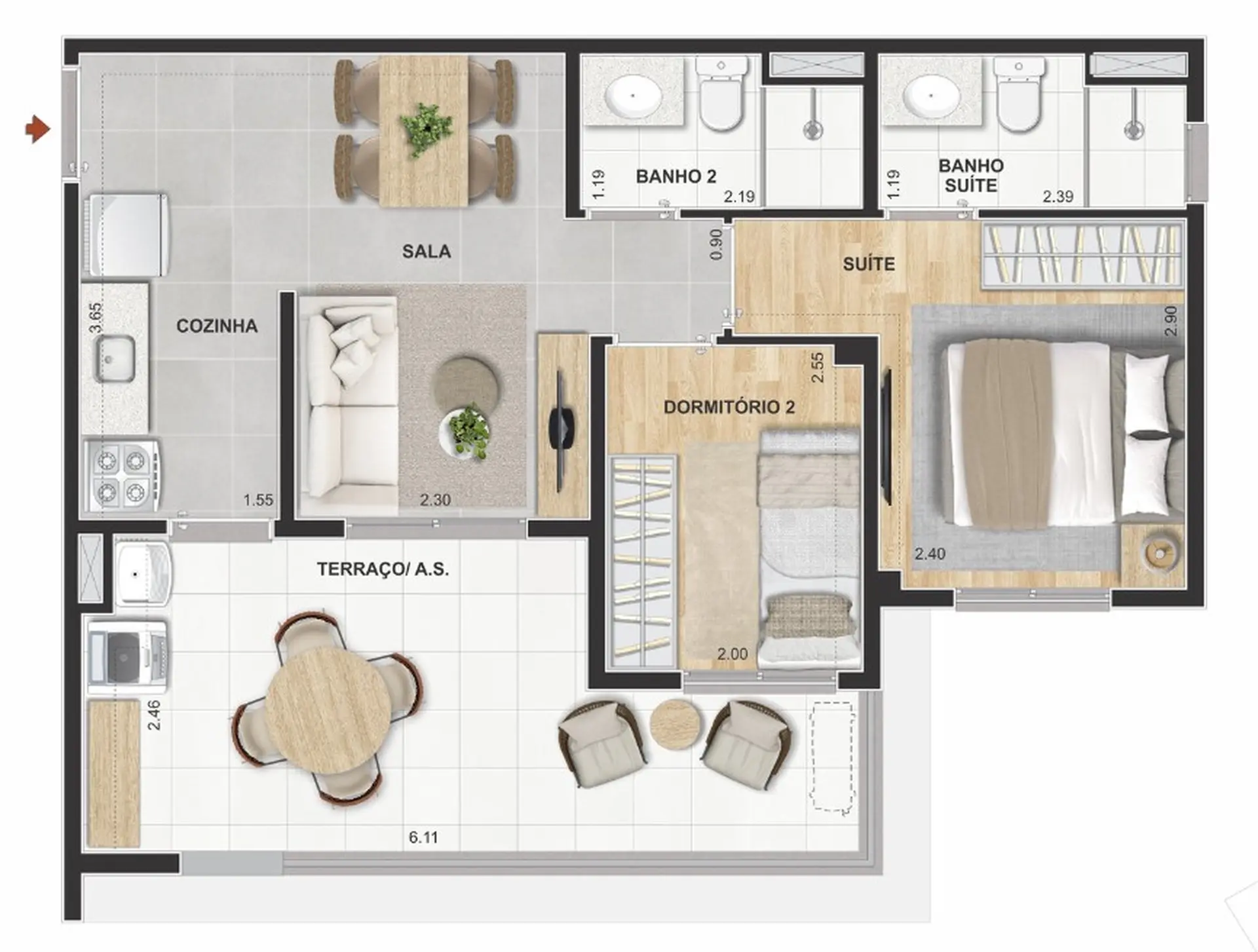 Planta 4 – Caminhos da Liberdade
