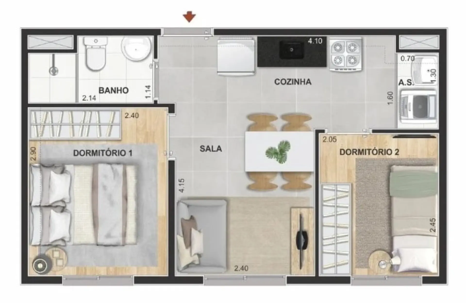Planta 3 – Caminhos da Liberdade