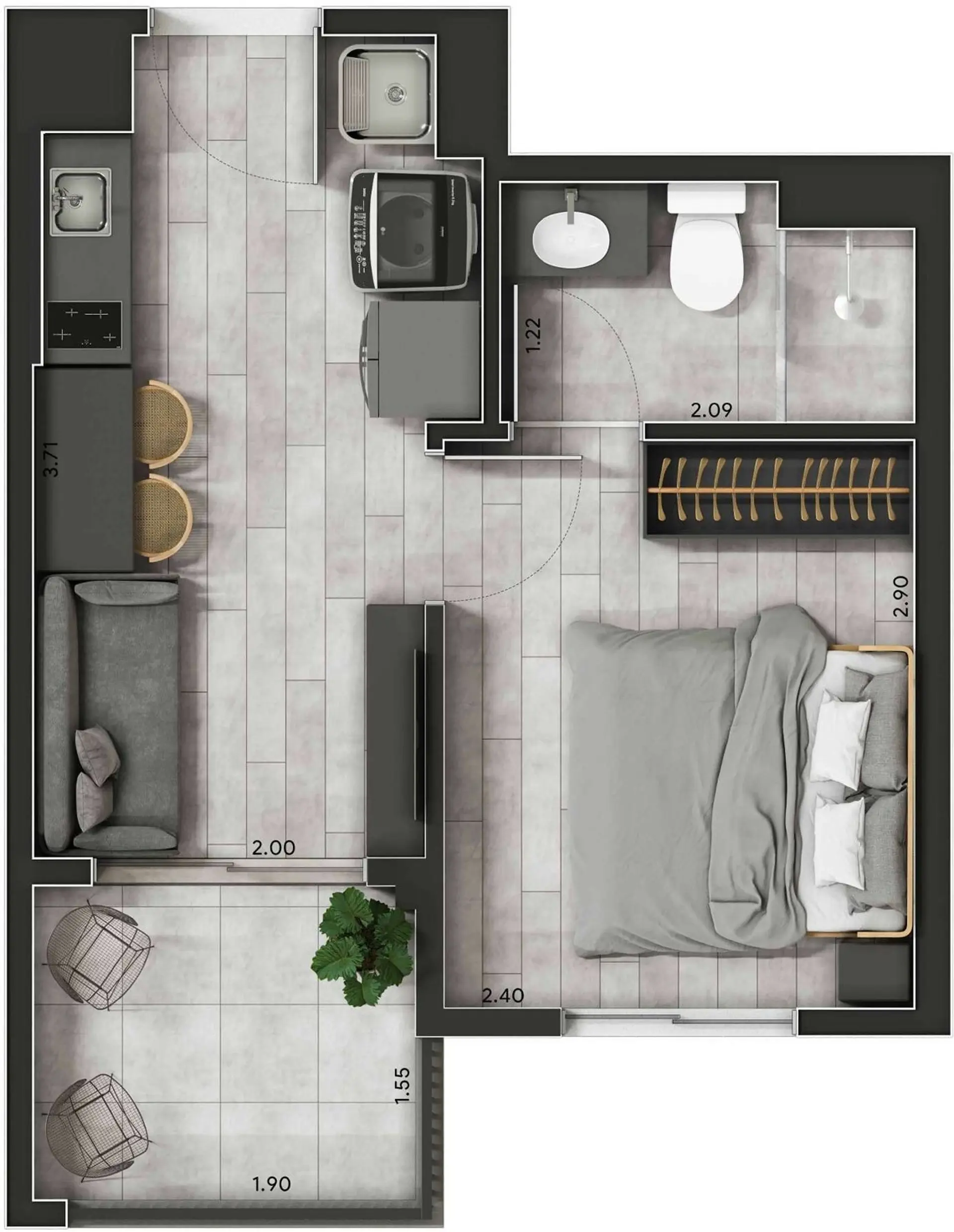 Planta 4 – Casa Genebra