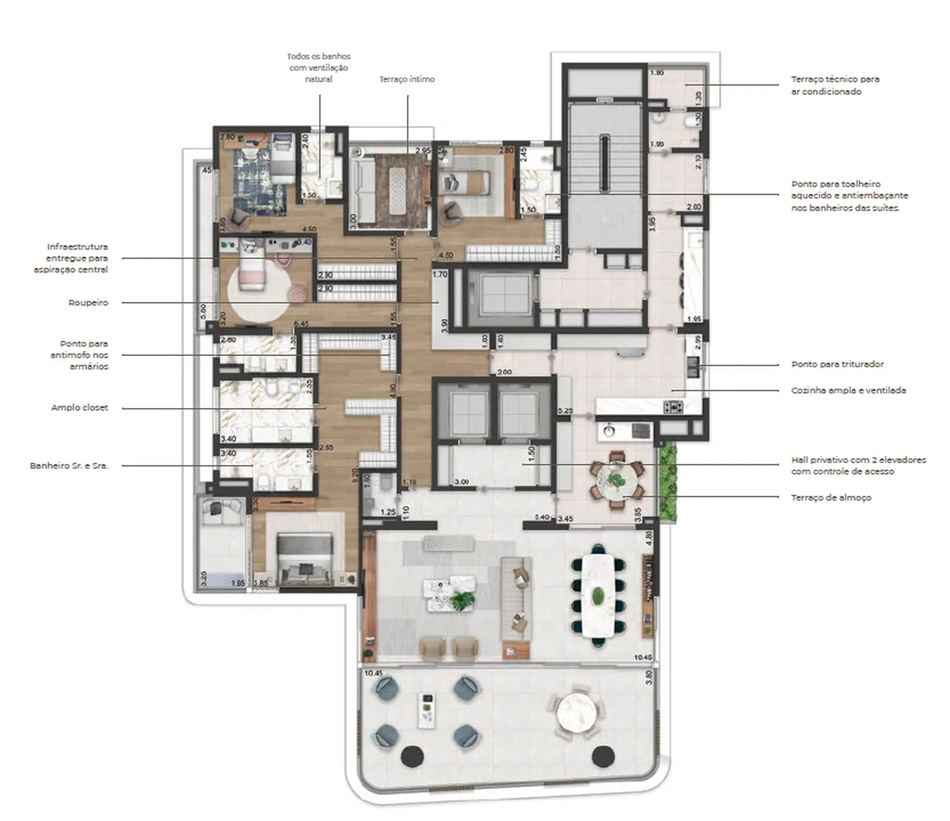 Planta 2 – Casa Ibirapuera