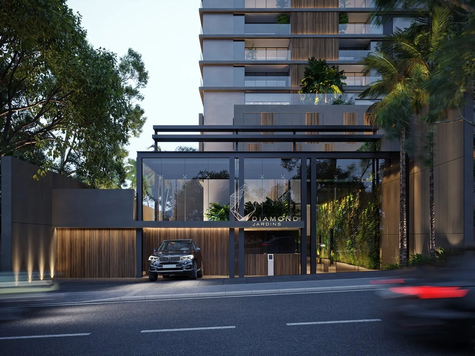 Fachada Diamond Jardins – Jardim Paulista