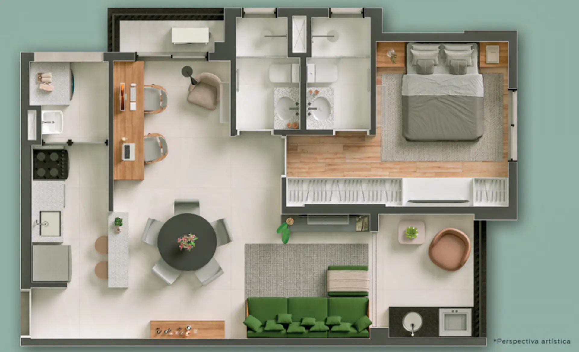 Planta 2 – Duo Anália Franco