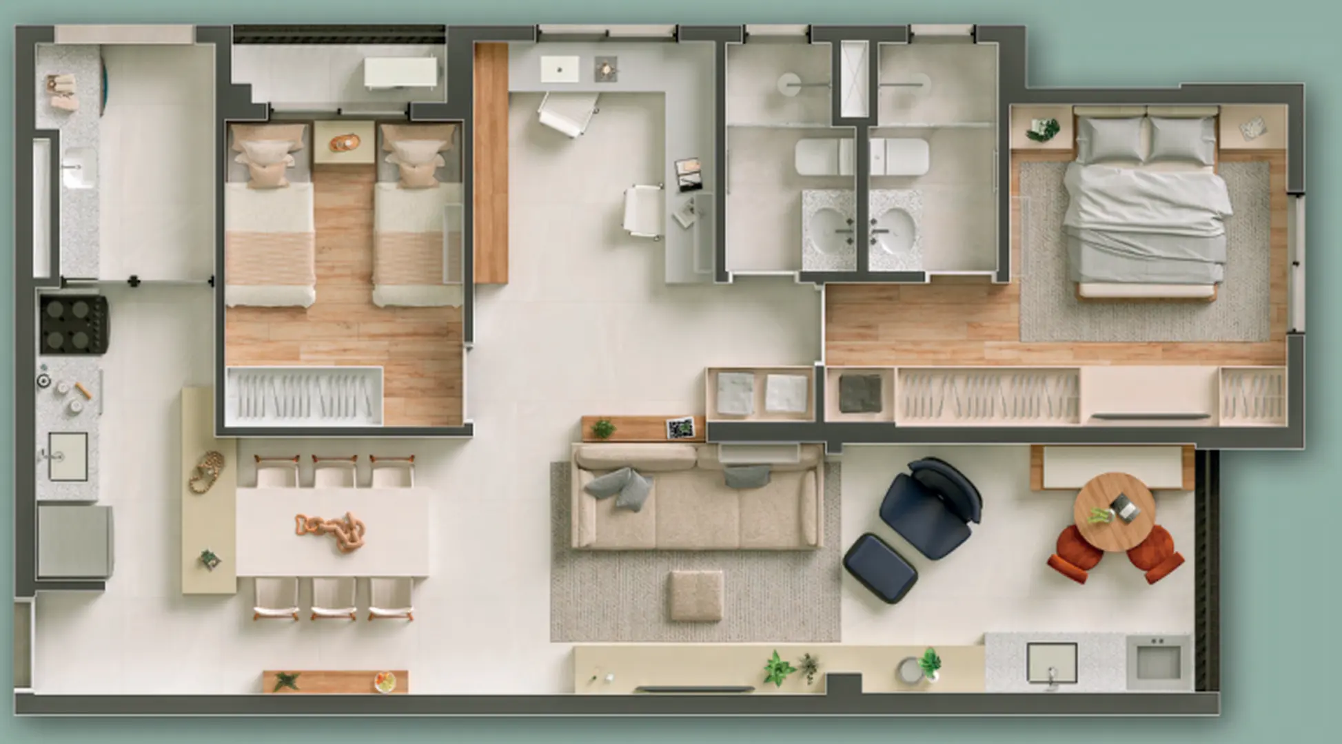 Planta 4 – Duo Anália Franco