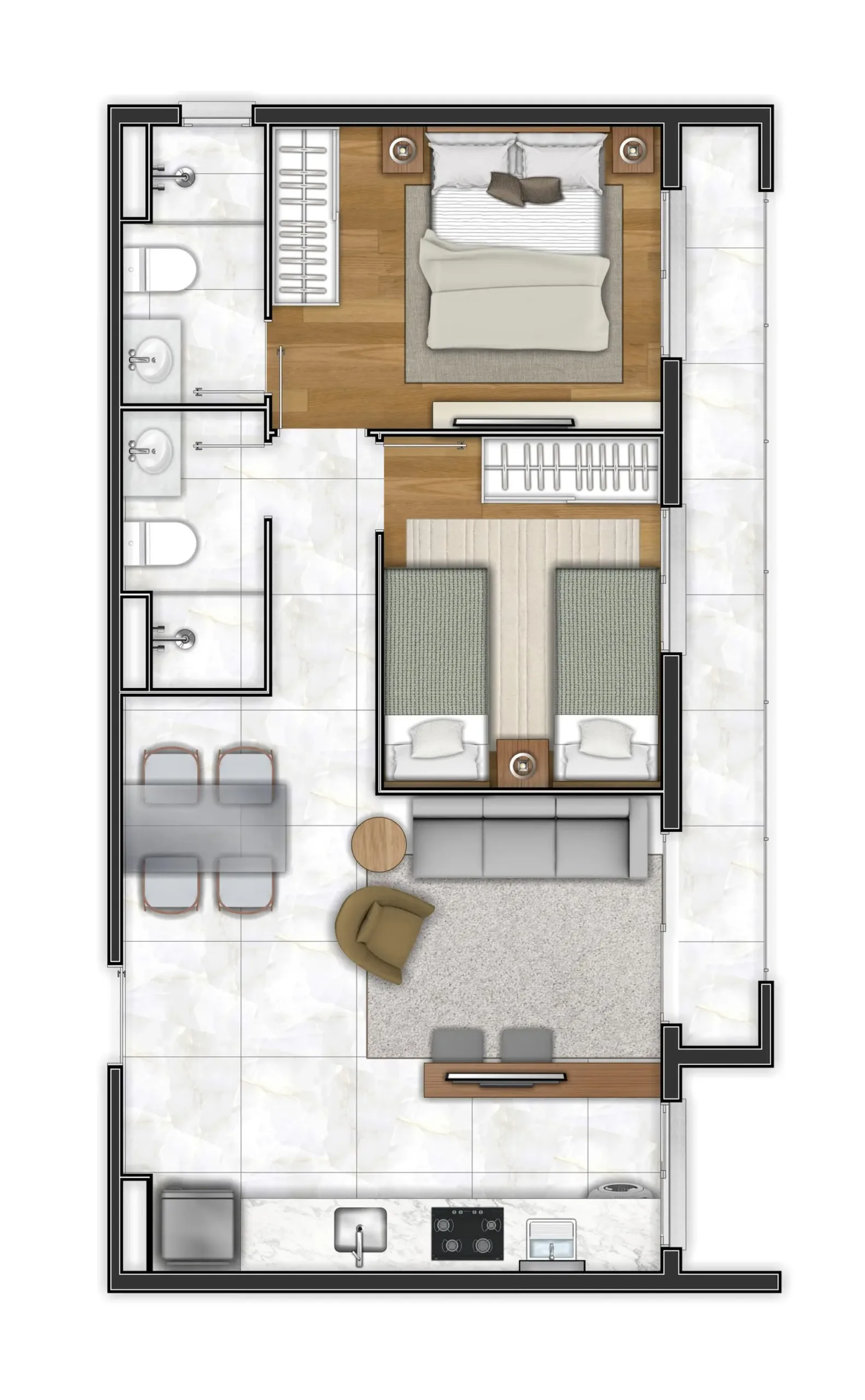 Planta 2 – EVO Vila Clementino