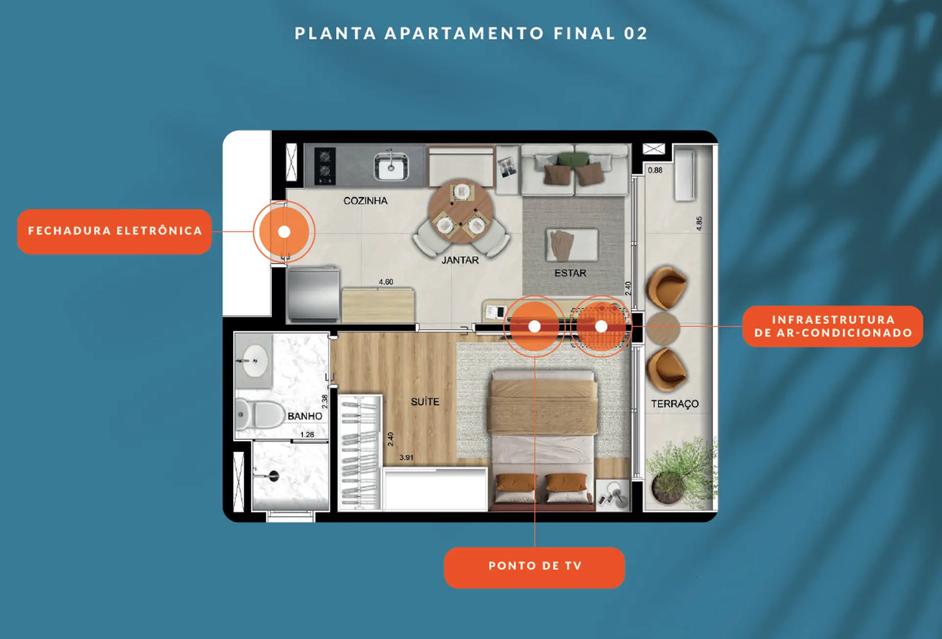 Planta 2 – Elegancy Vila Mariana