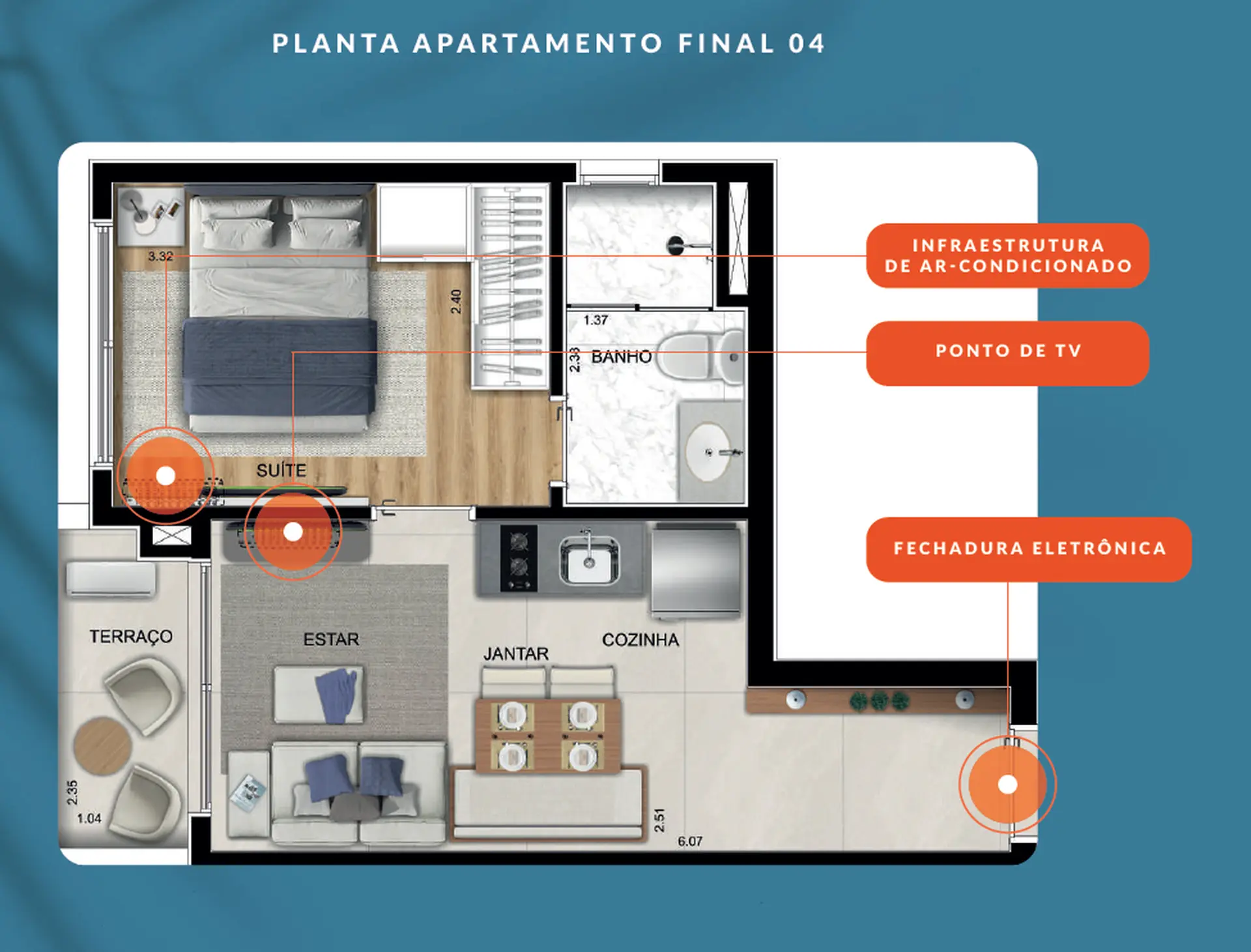 Planta 3 – Elegancy Vila Mariana