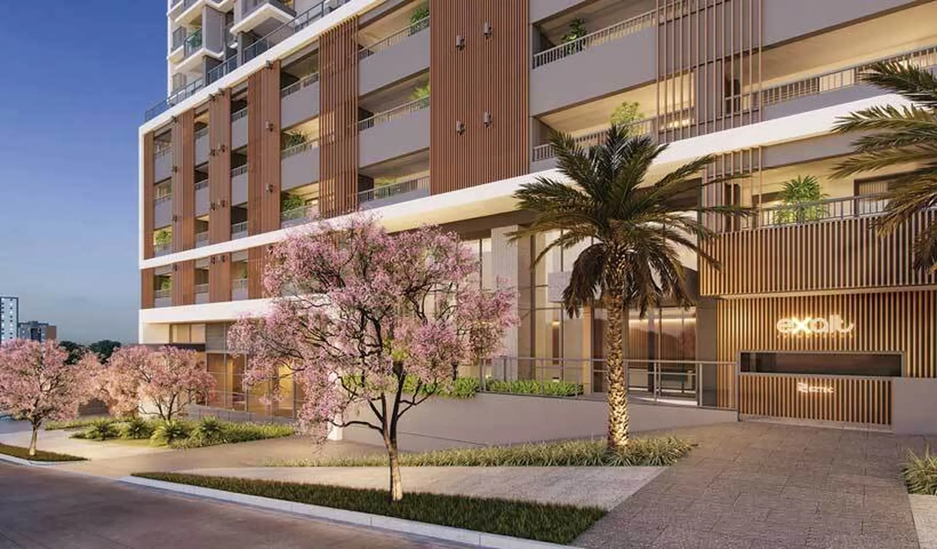 Fachada Exalt Ibirapuera by EZ – Ibirapuera