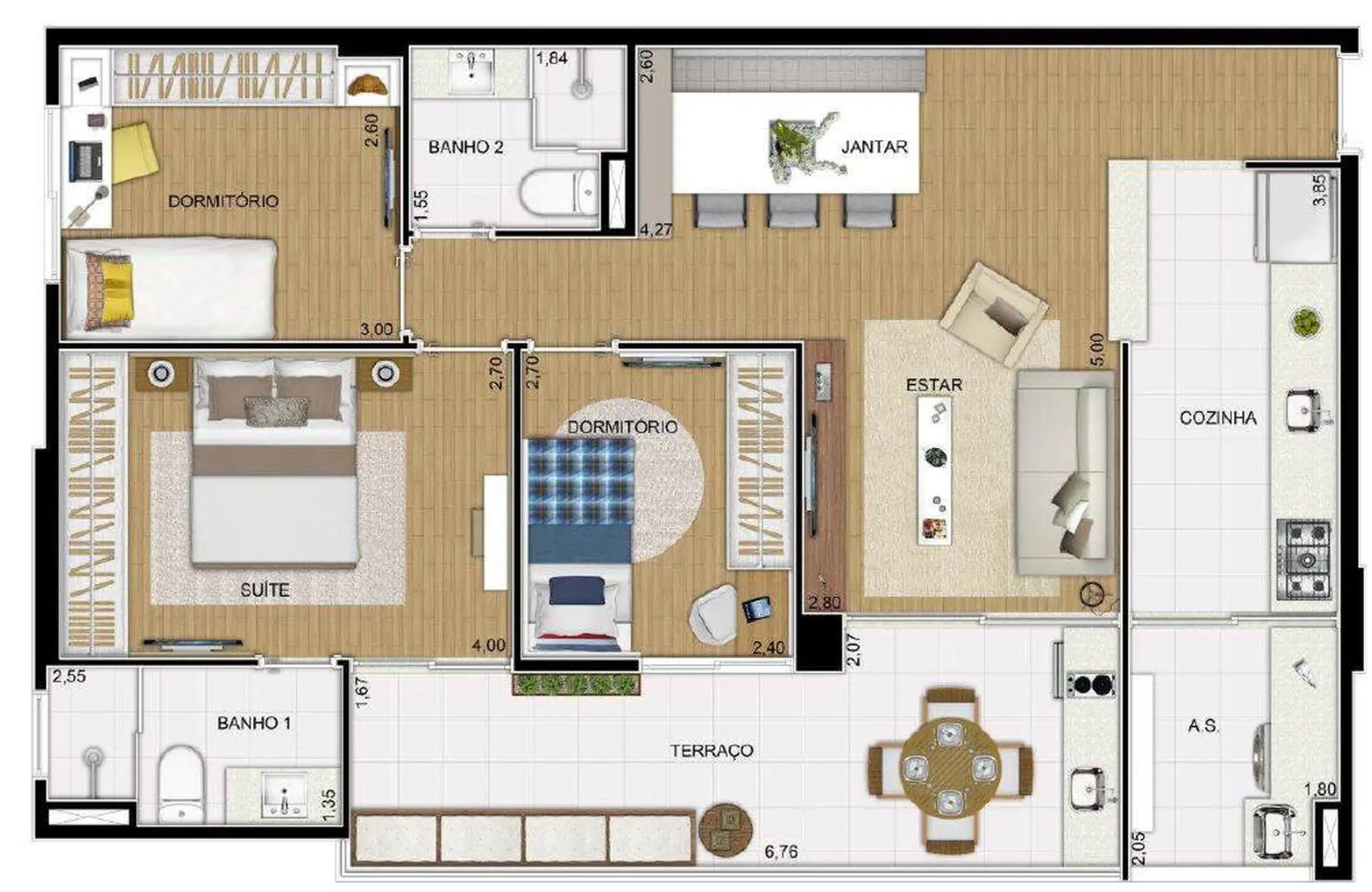Planta 1 – Galeria Family Club