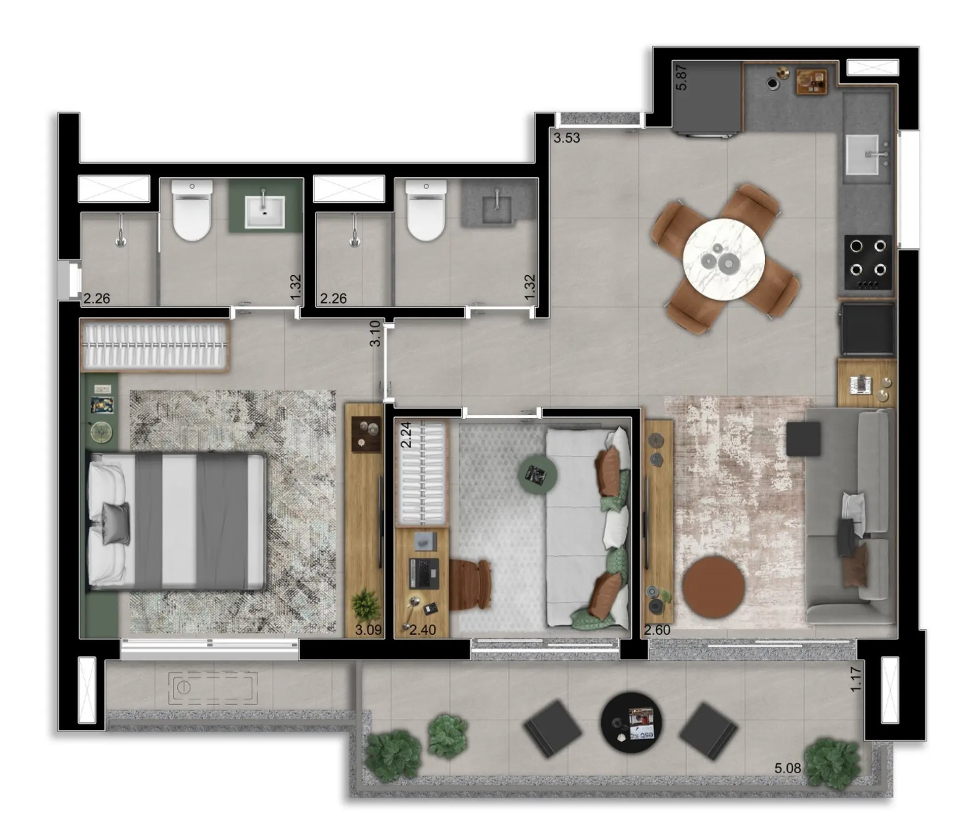 Planta 3 – Geo Paulista