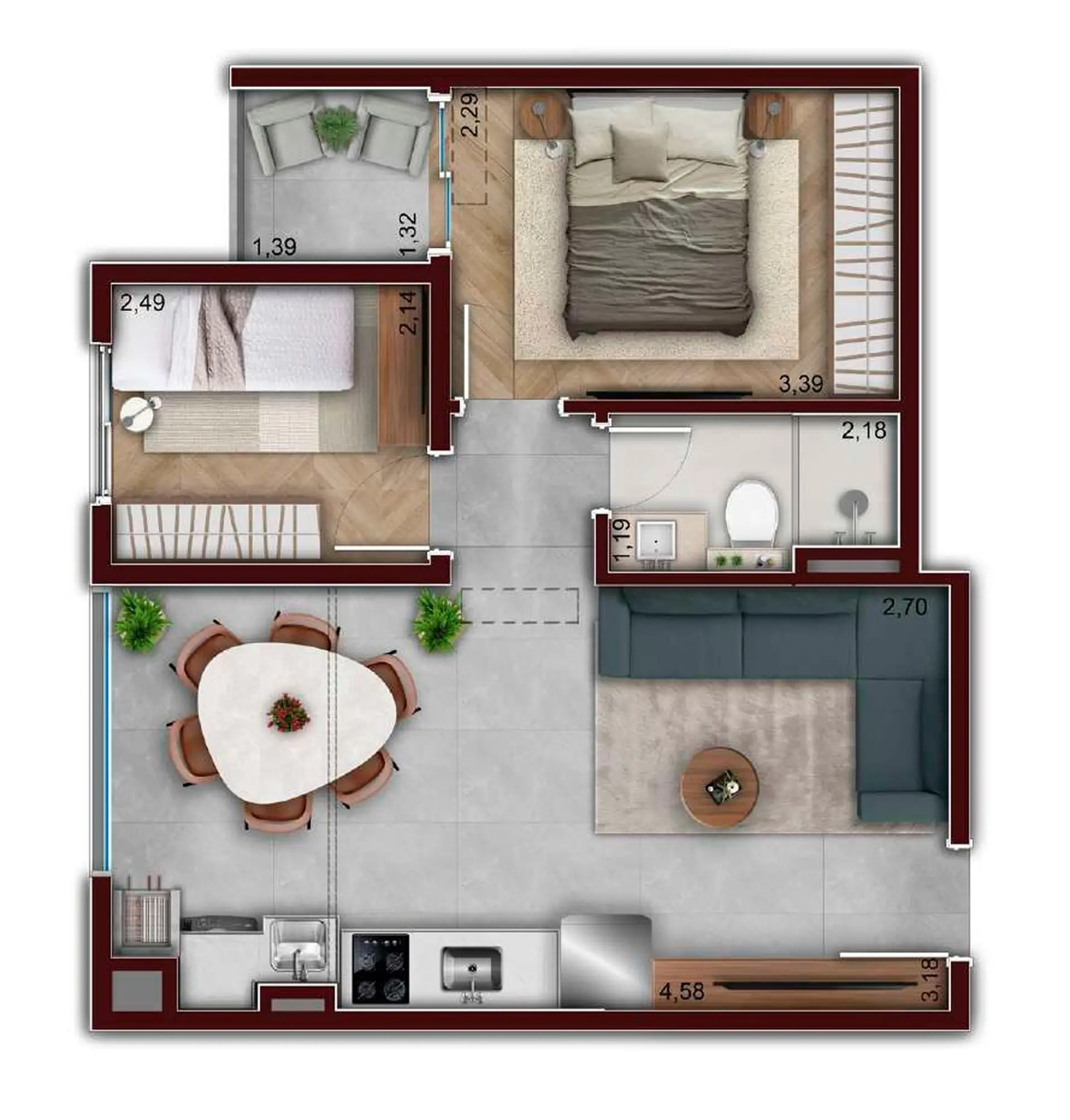 Planta 4 – Giardino Verticale
